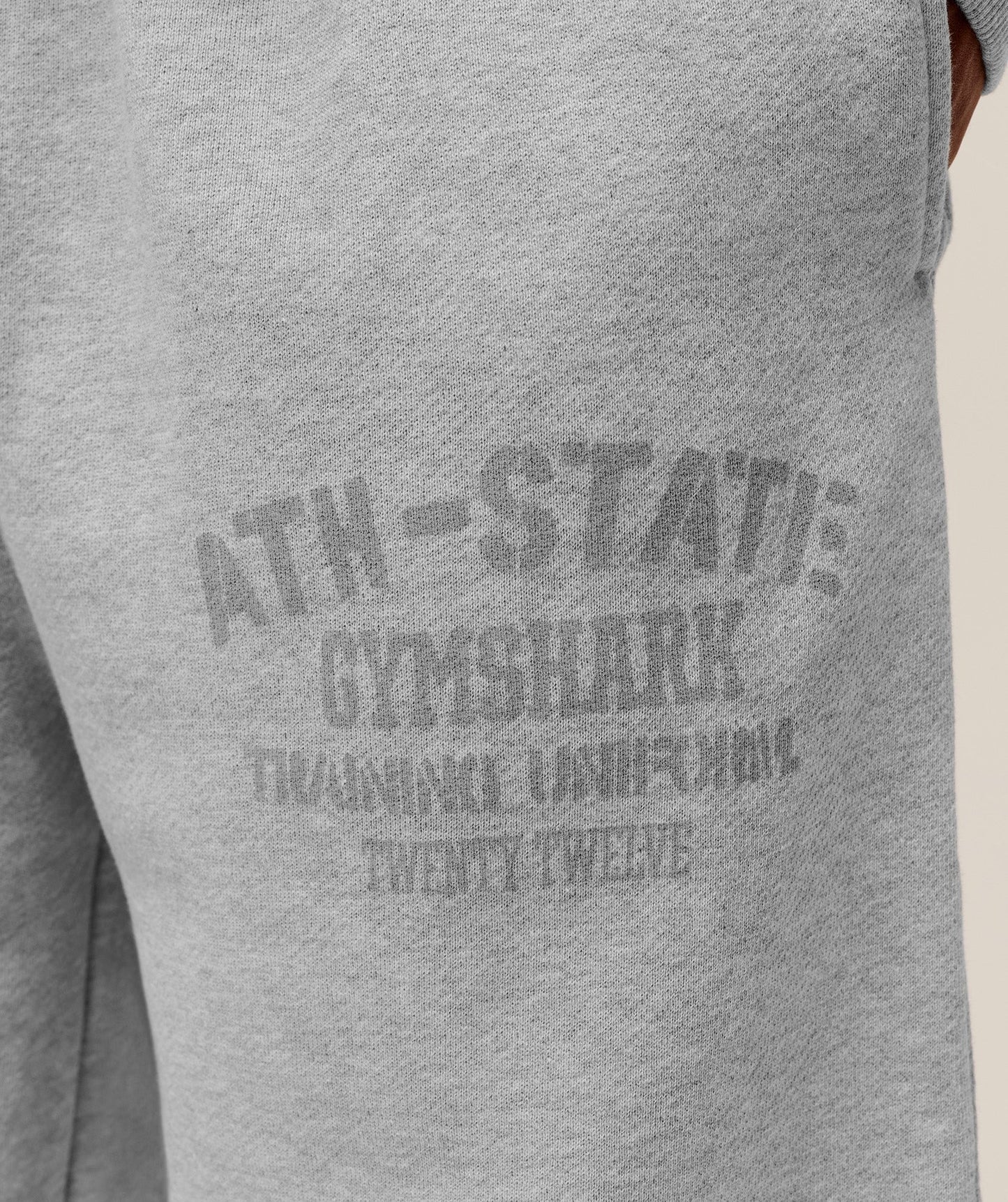 Gymshark Collegiate Joggers - Grey Marl