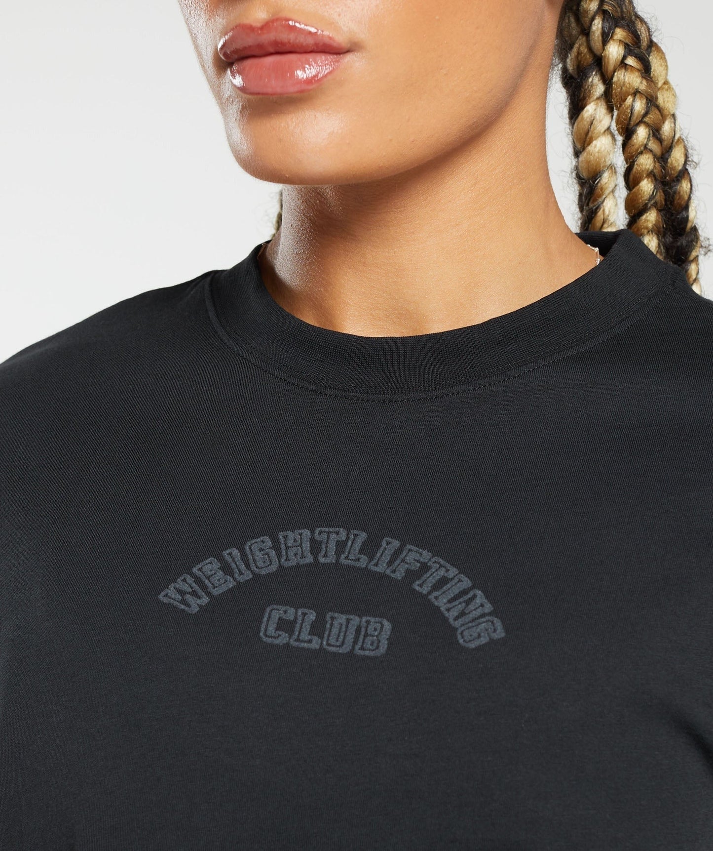 Gymshark Weightlifting Oversized T-Shirt - Black