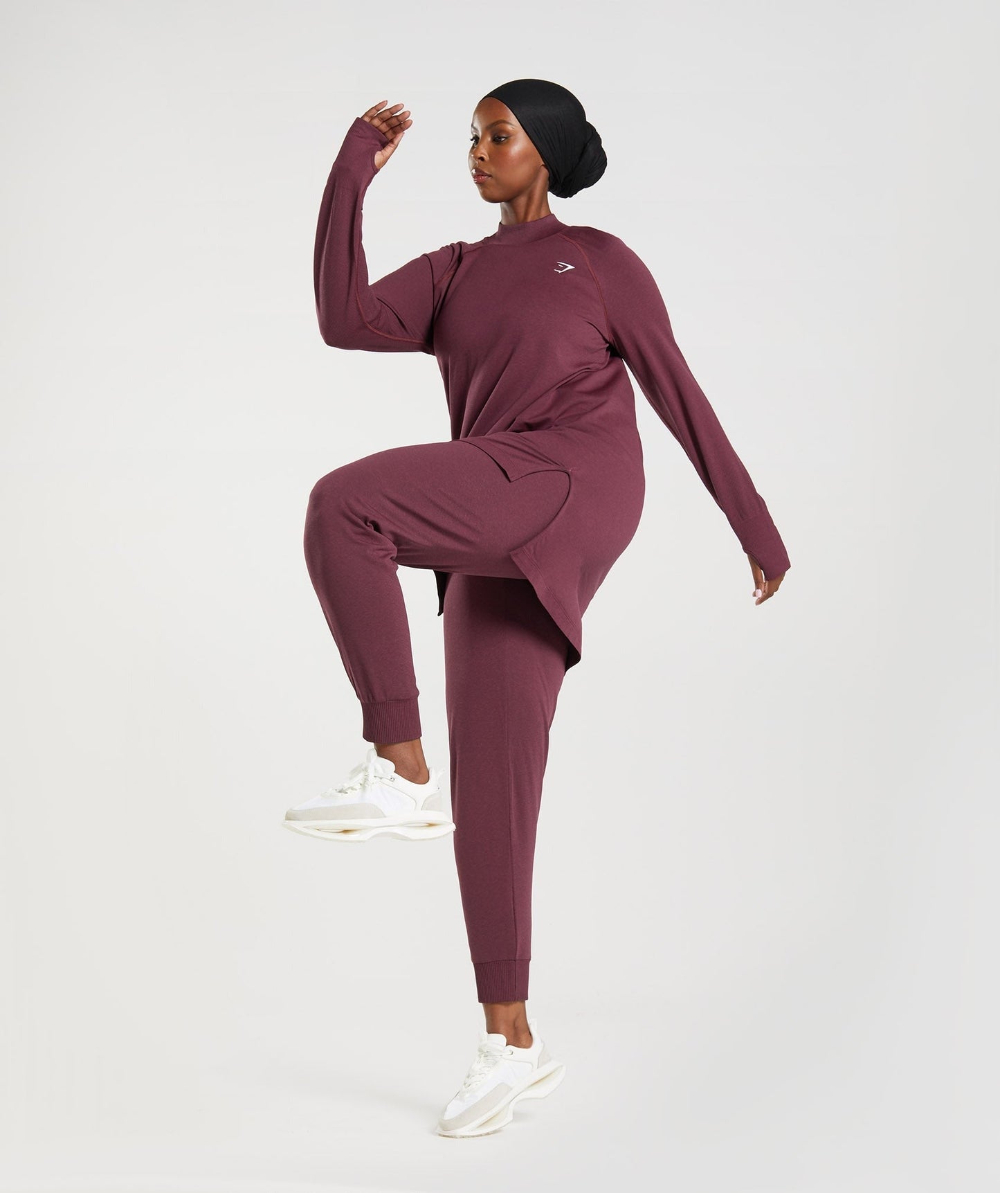 Gymshark Vital Joggers - Baked Maroon Marl