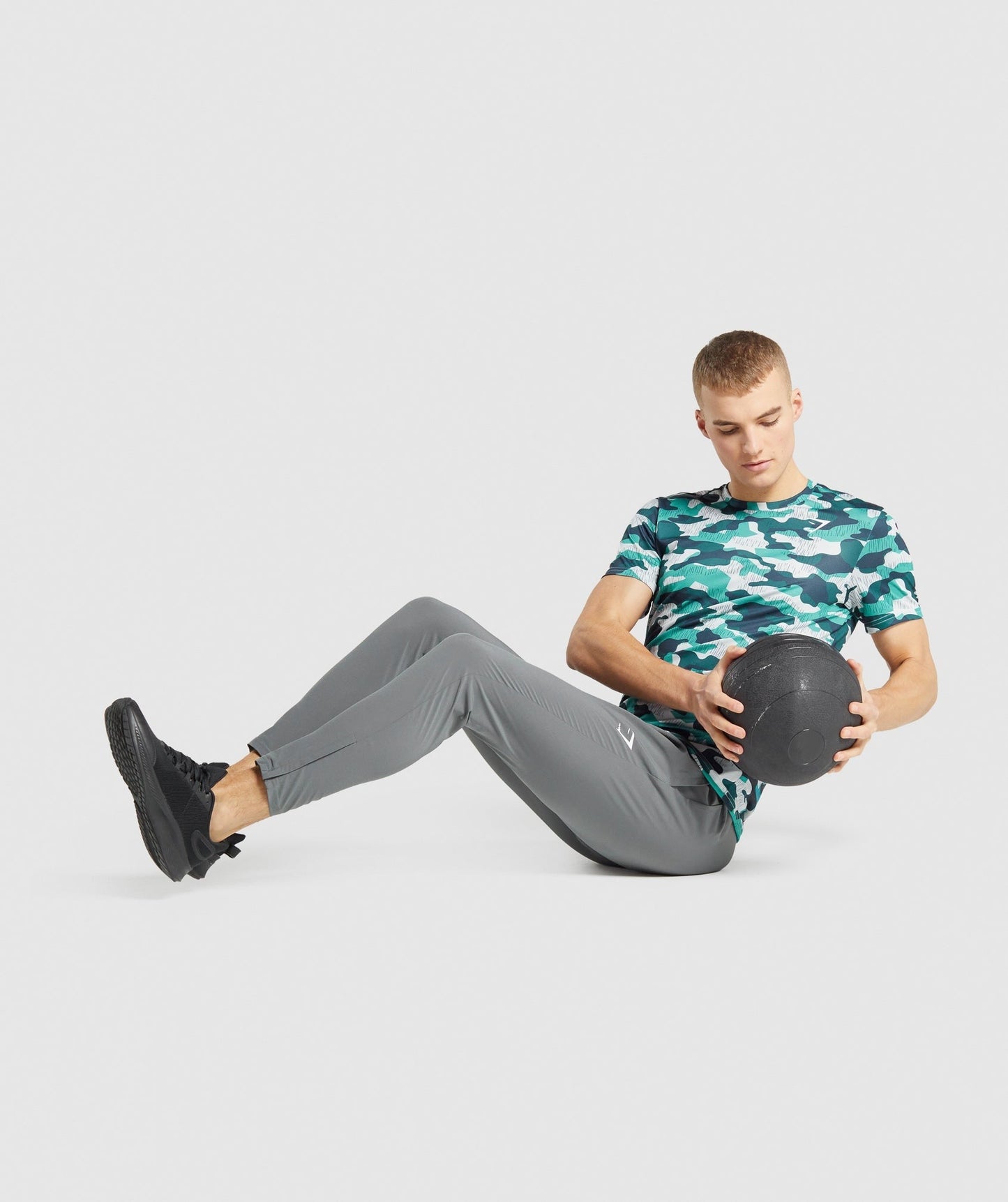 Gymshark Arrival T-Shirt - Teal Print