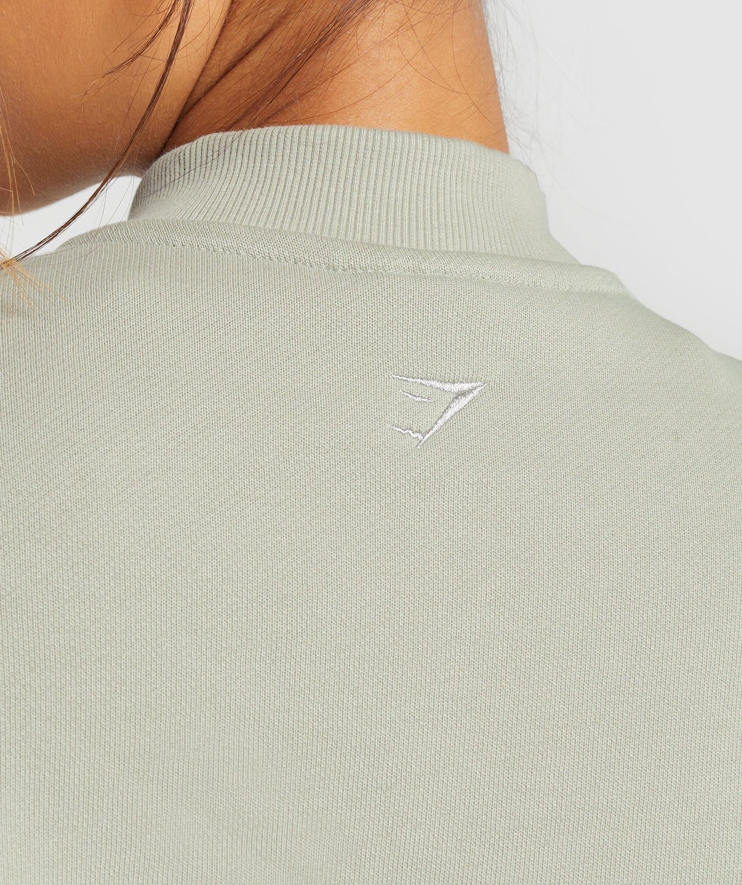 Gymshark Heavyweight Loopback Sweat Pullover - Stone Grey