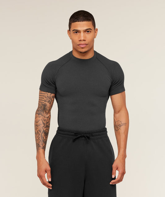 Gymshark Physique T-Shirt - Grey/GS Black