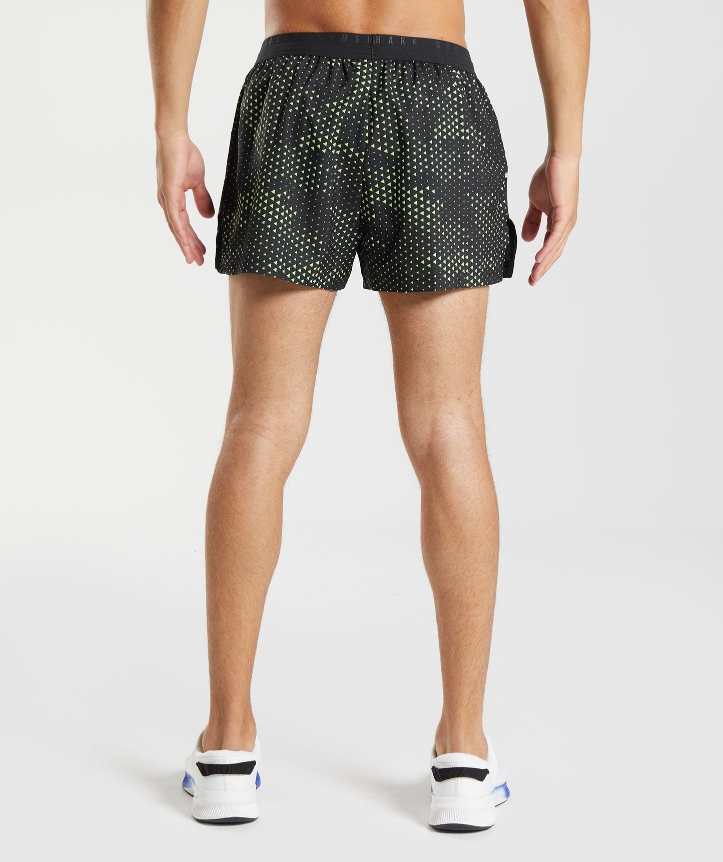 Gymshark Sport Run 3" Short - Fluo Lime Print