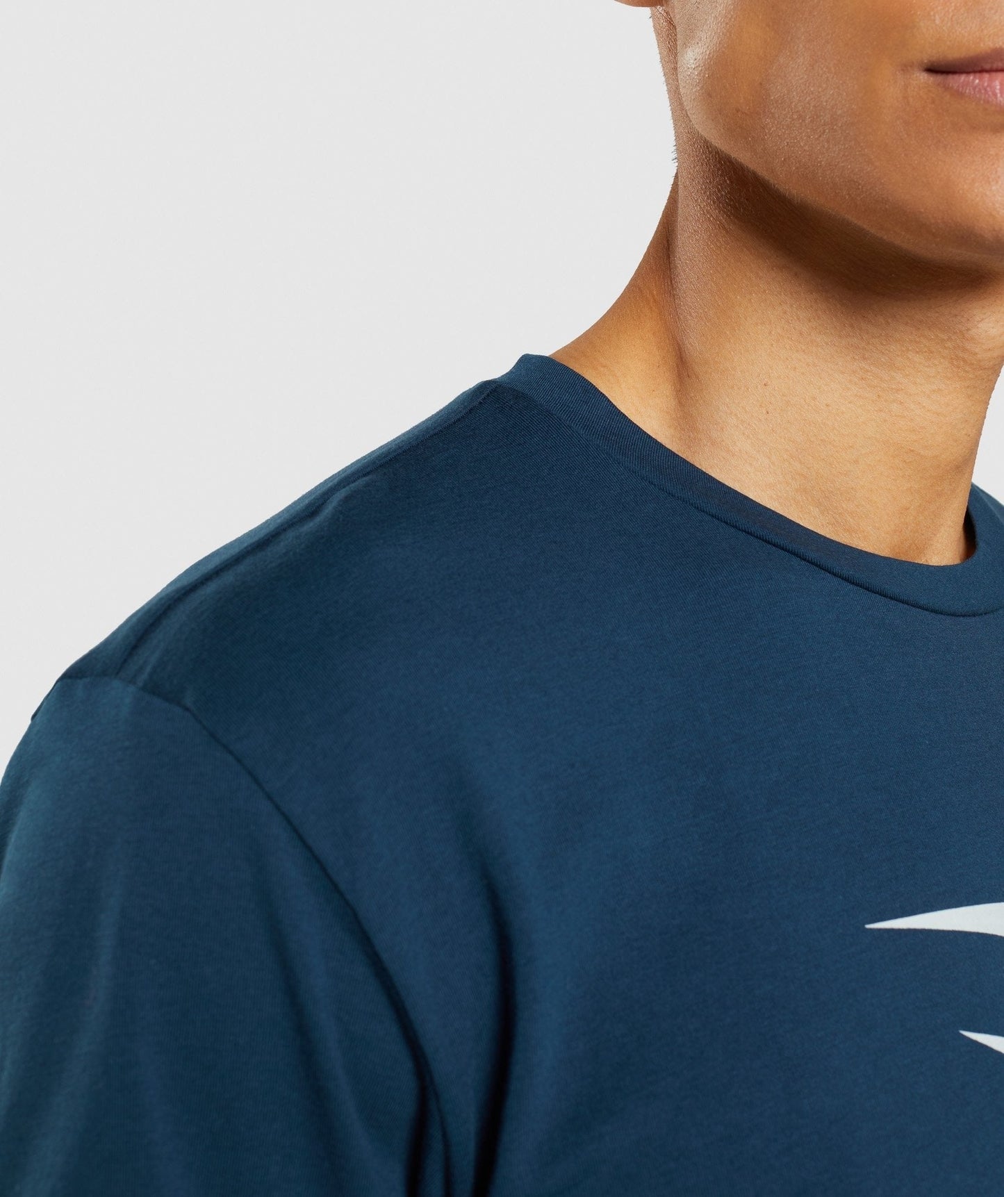 Gymshark Sharkhead Infill T-Shirt - Navy