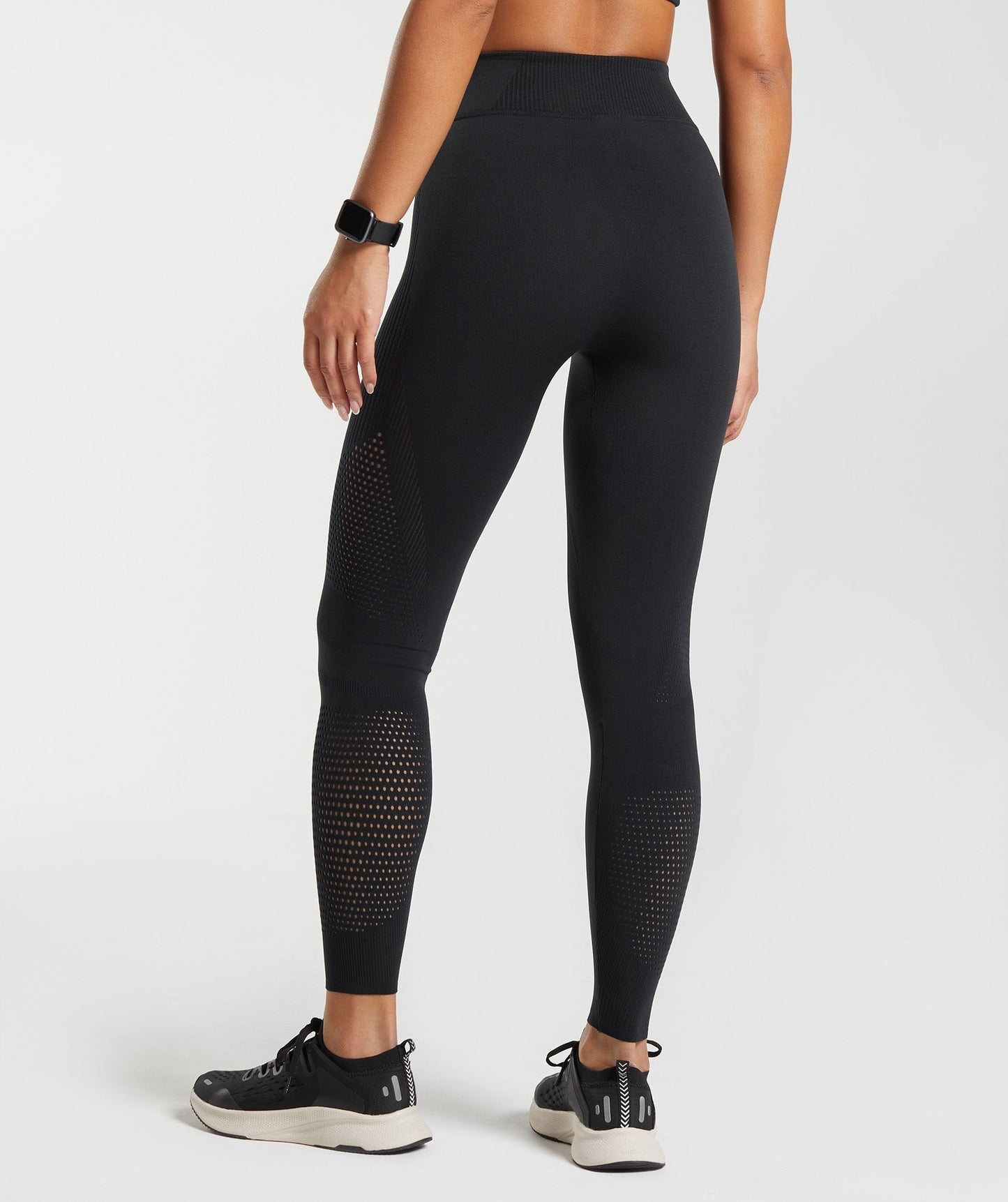 Gymshark Warp Knit Leggings - Black