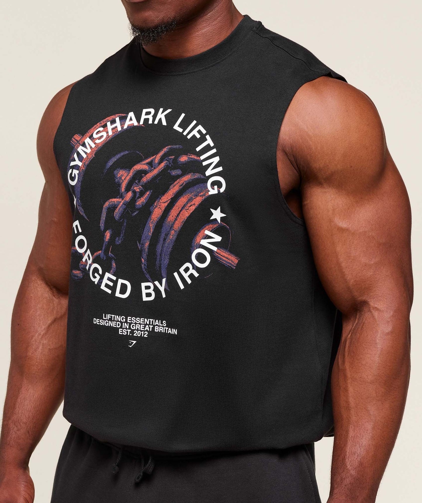 Gymshark Forged By Iron Tank - Black