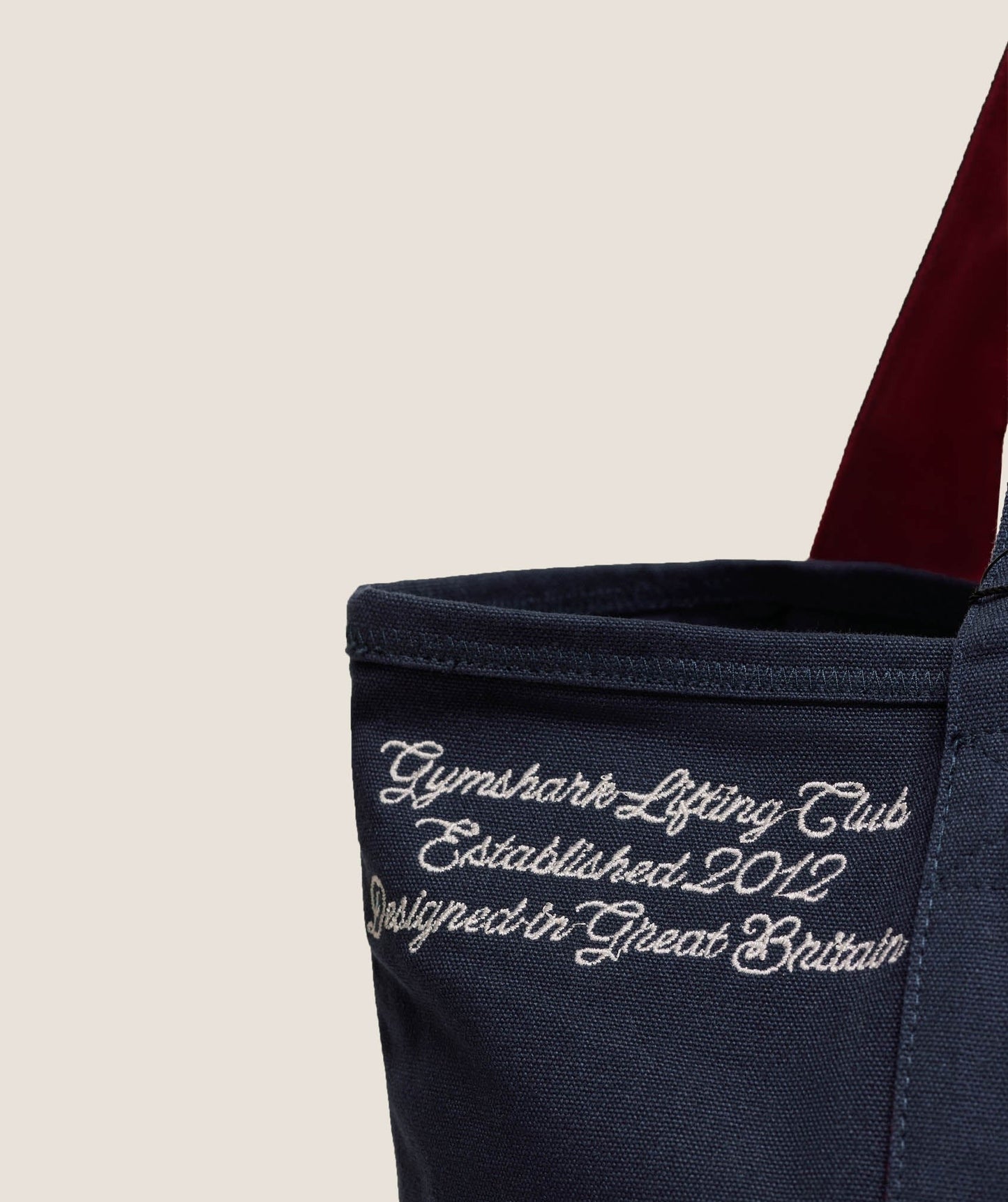 Gymshark Collegiate Tote Bag - Heavy Blue