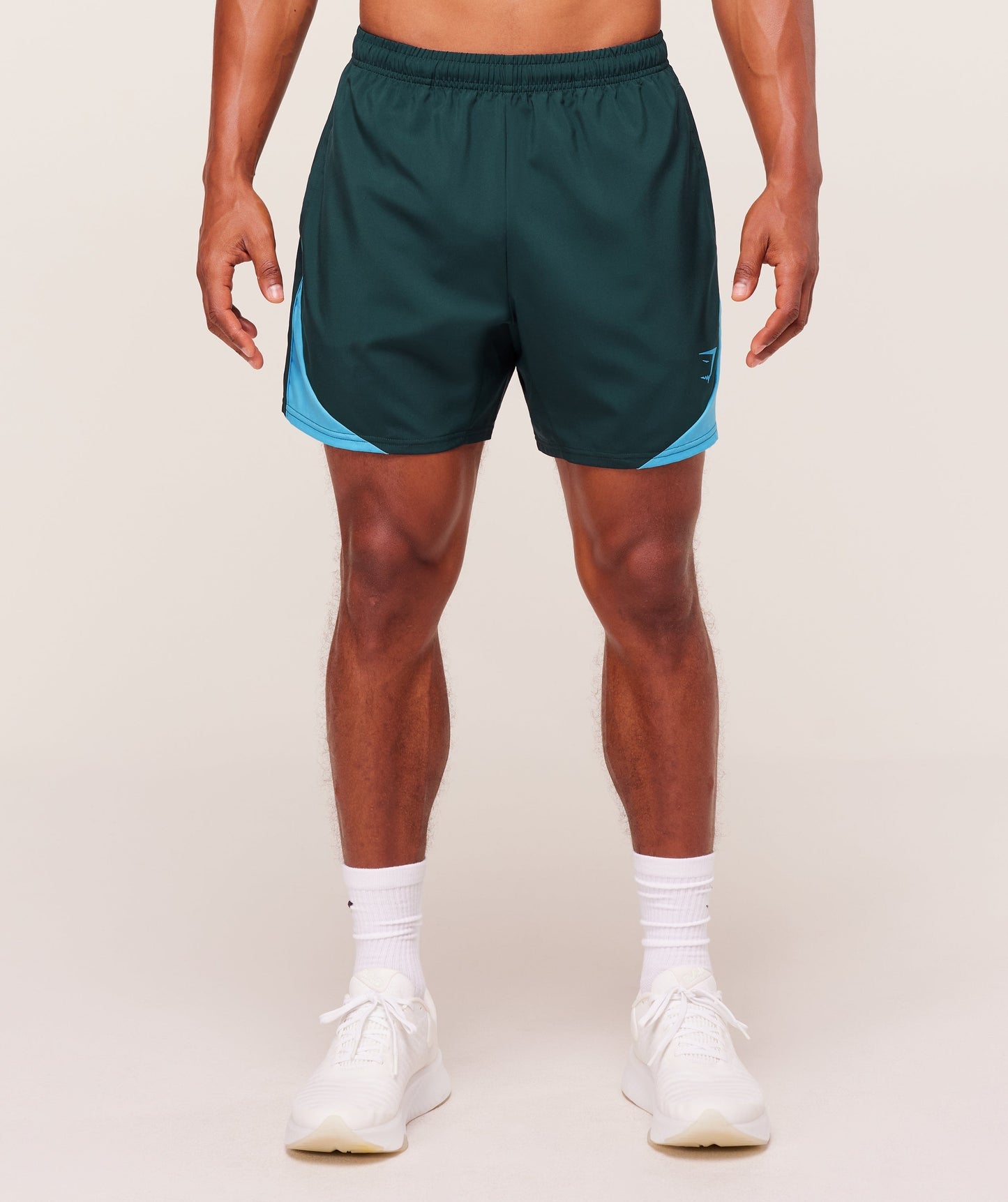 Gymshark Arrival Block 6" Shorts - Deep Petrol Blue
