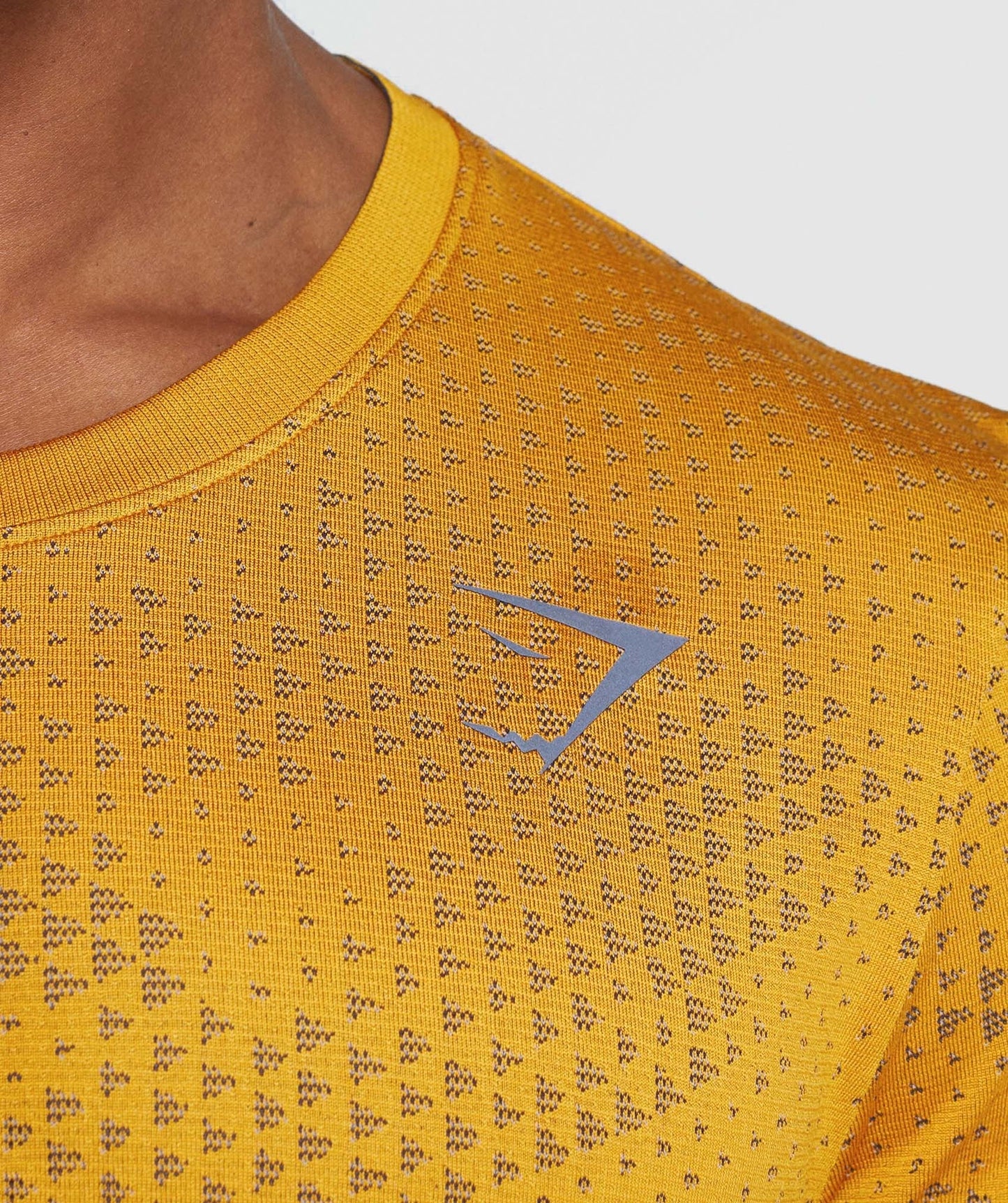 Gymshark Sport Seamless T-Shirt - Turmeric Yellow/Black