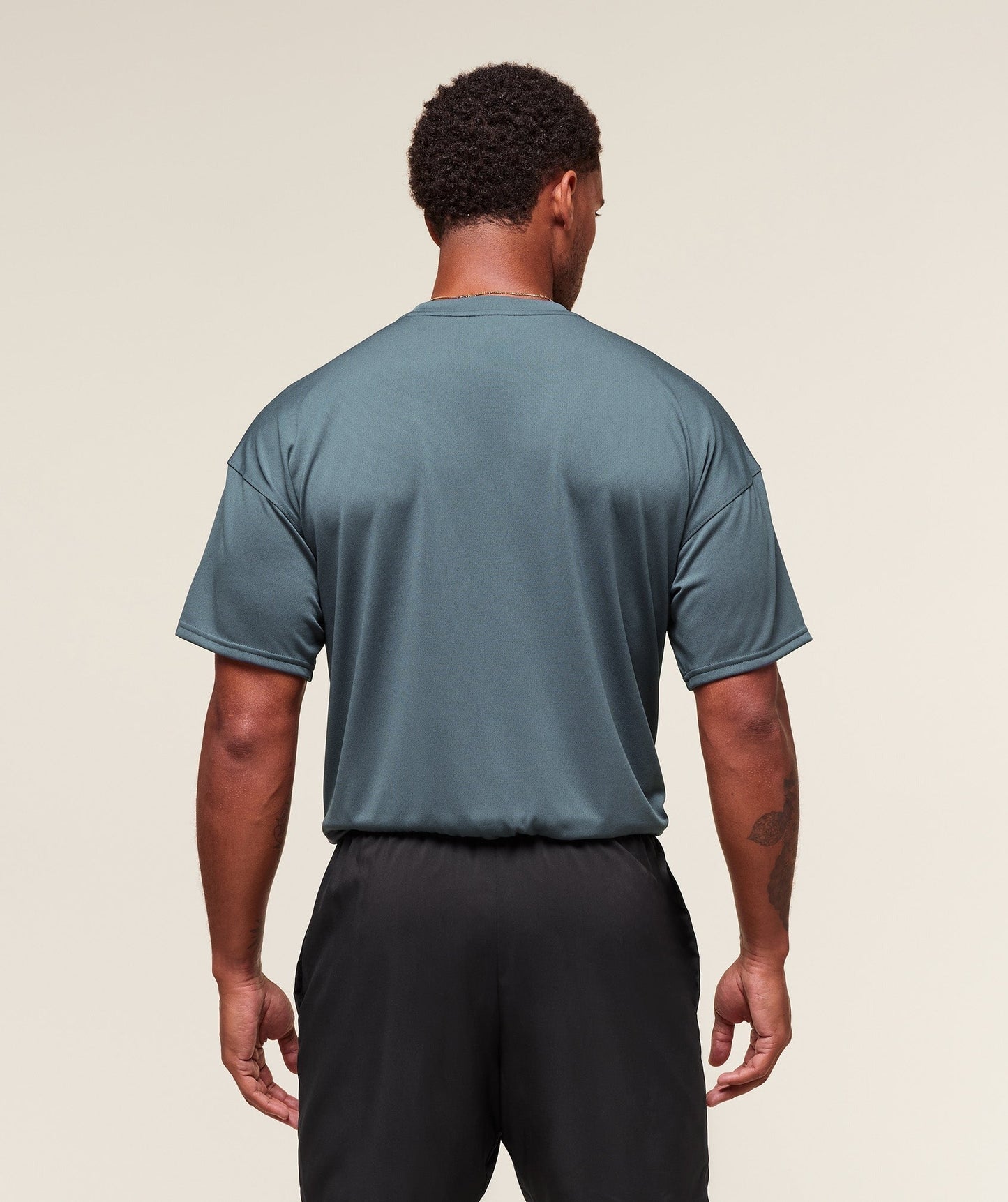 Gymshark Arrival Oversized T-Shirt - Titanium Blue