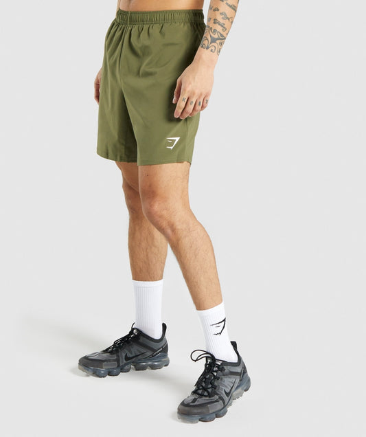 Gymshark Arrival Shorts - Dark Green