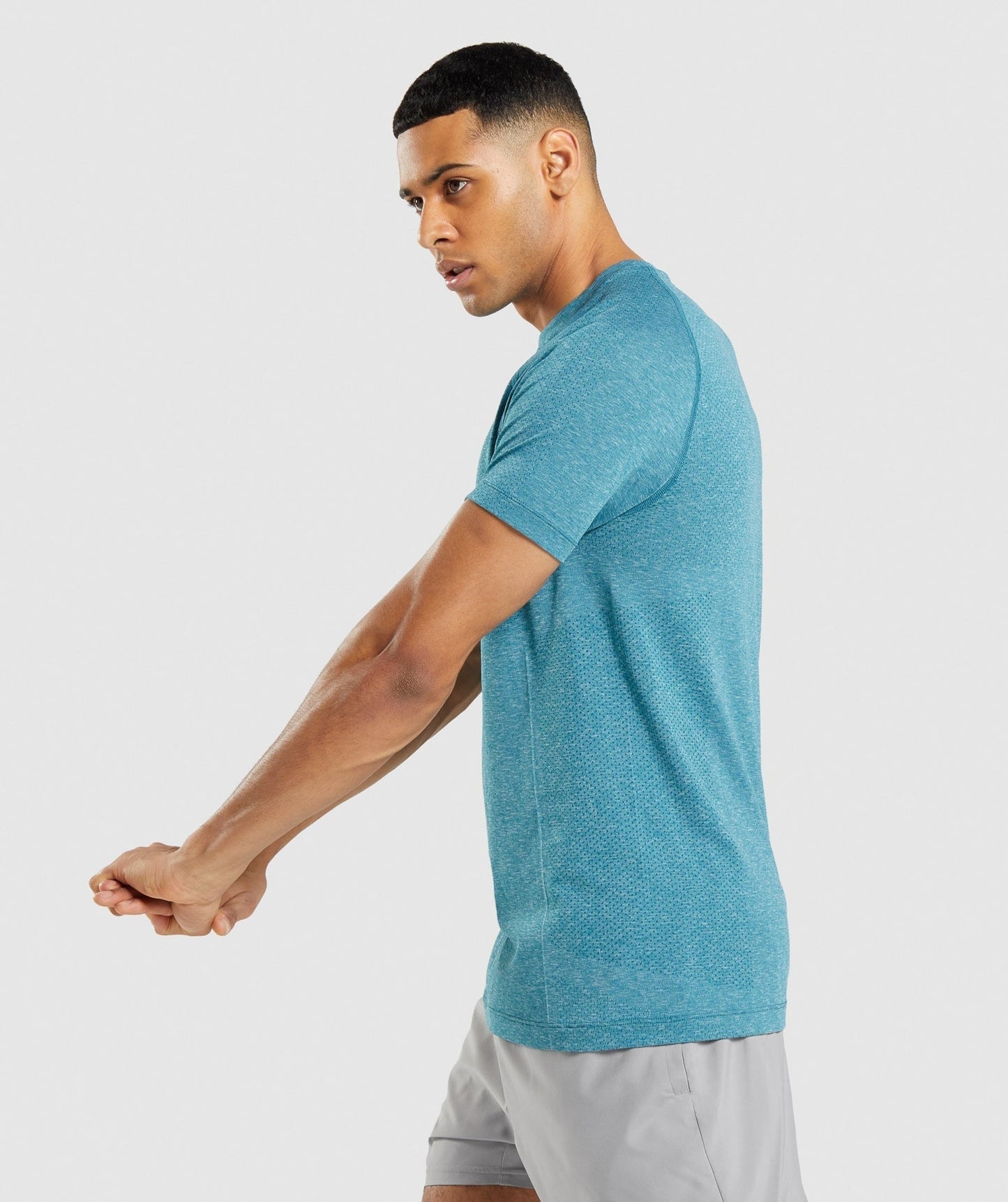 Gymshark Vital Light T-Shirt - Tahoe Teal Marl