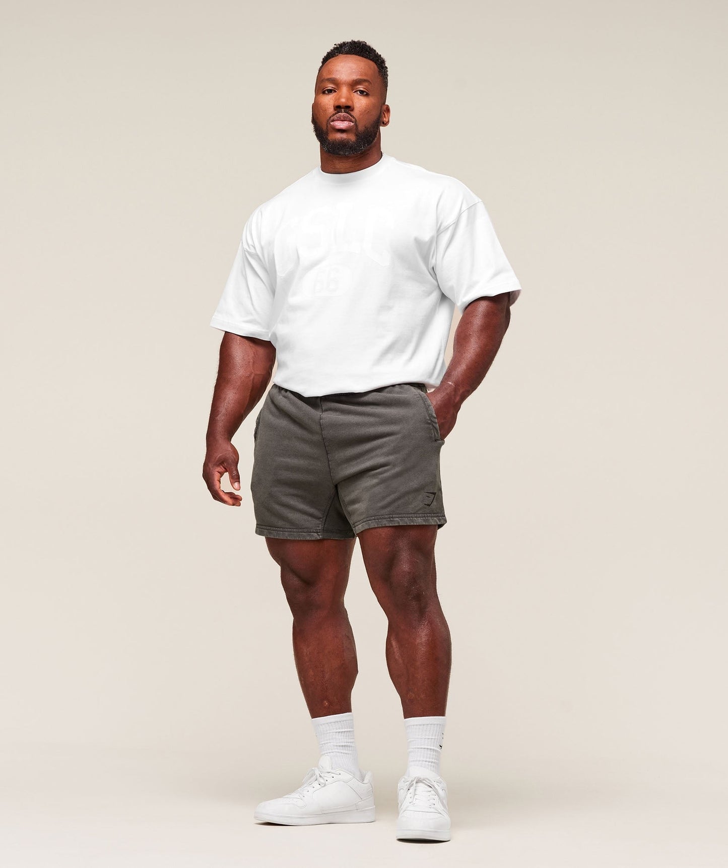 Gymshark Heritage 5" Shorts - Grey