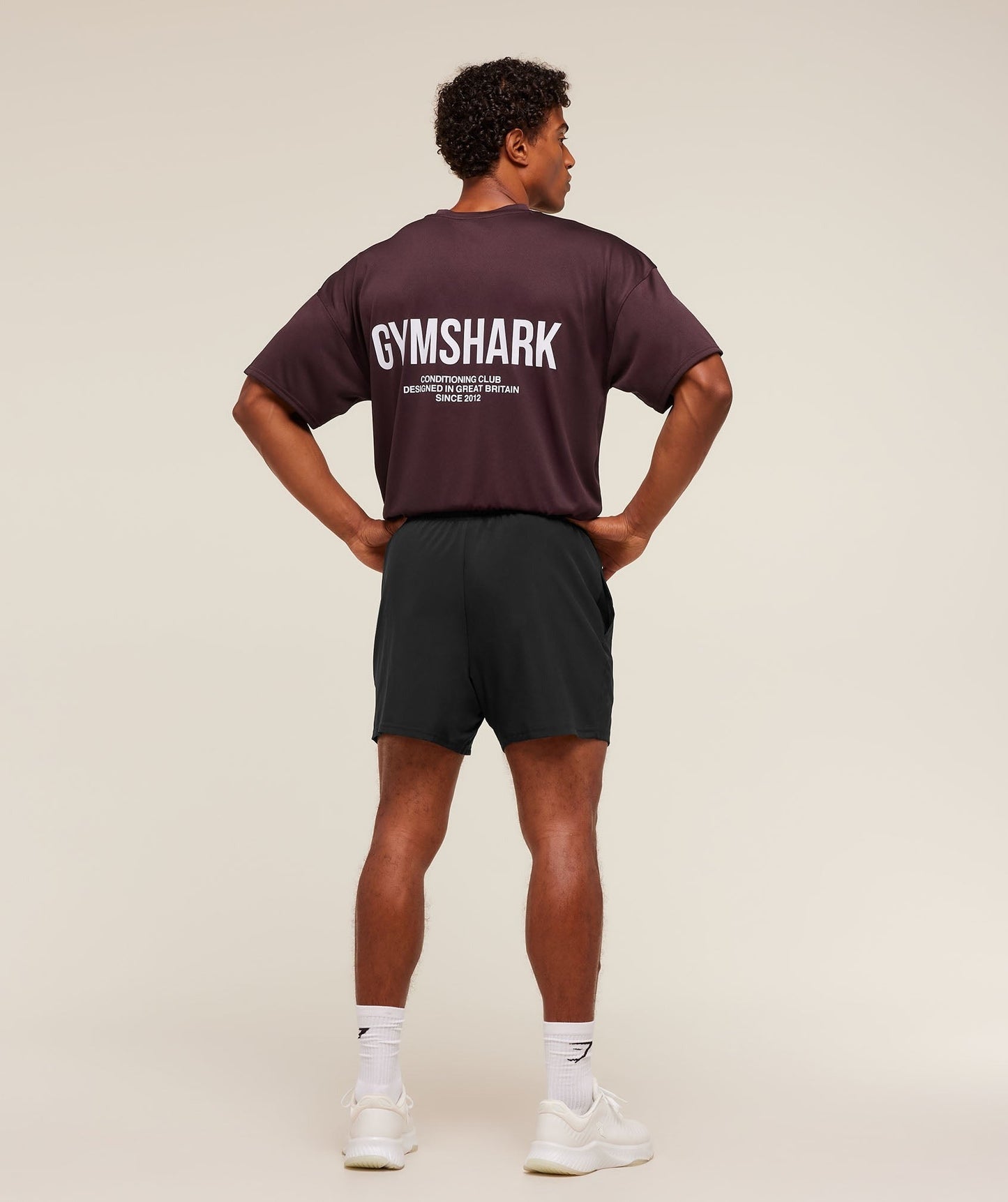 Gymshark Conditioning Club Oversized T-Shirt - Cherry Purple