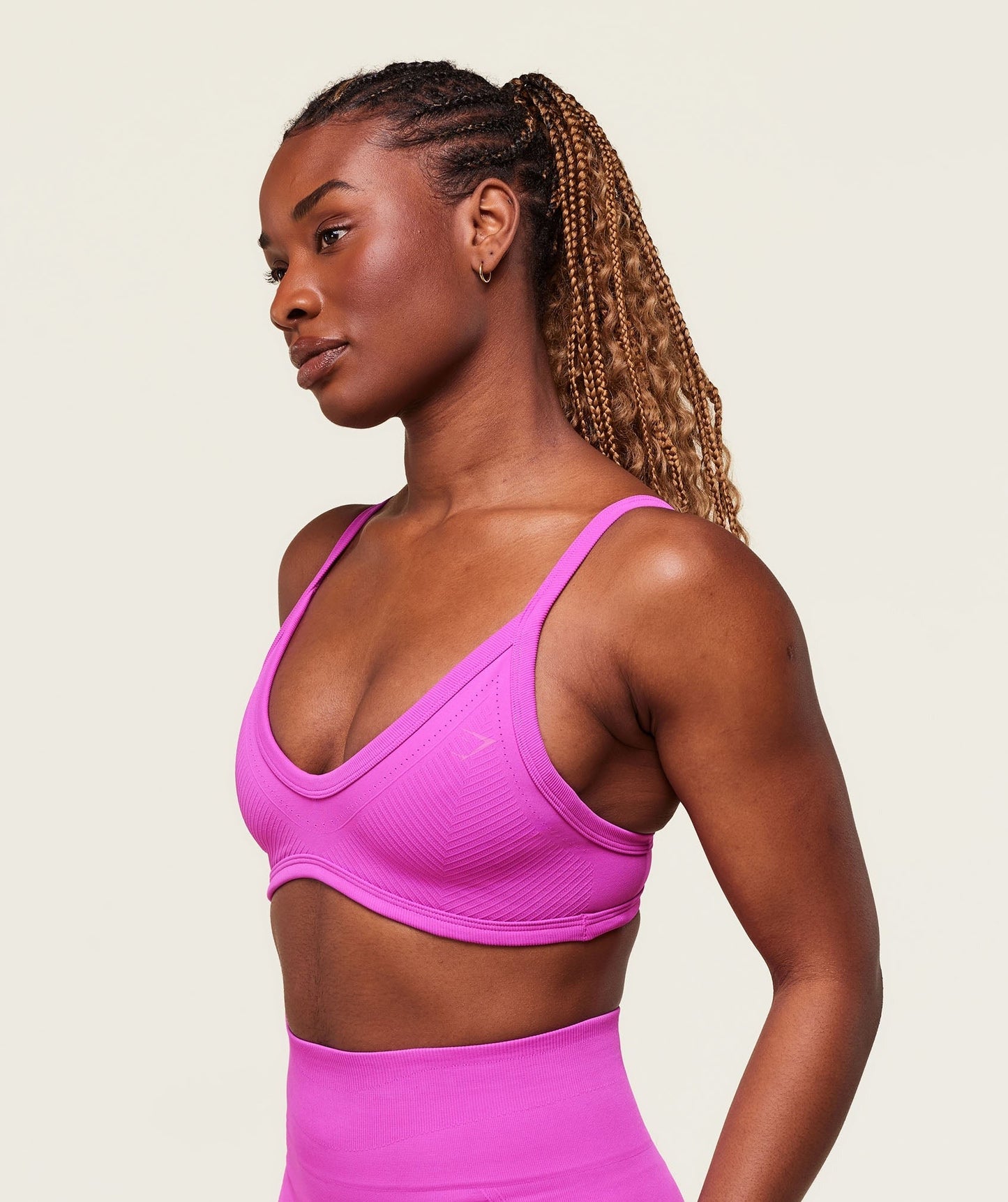 Gymshark Energise Seamless Sports Bra - Vibrant Pink