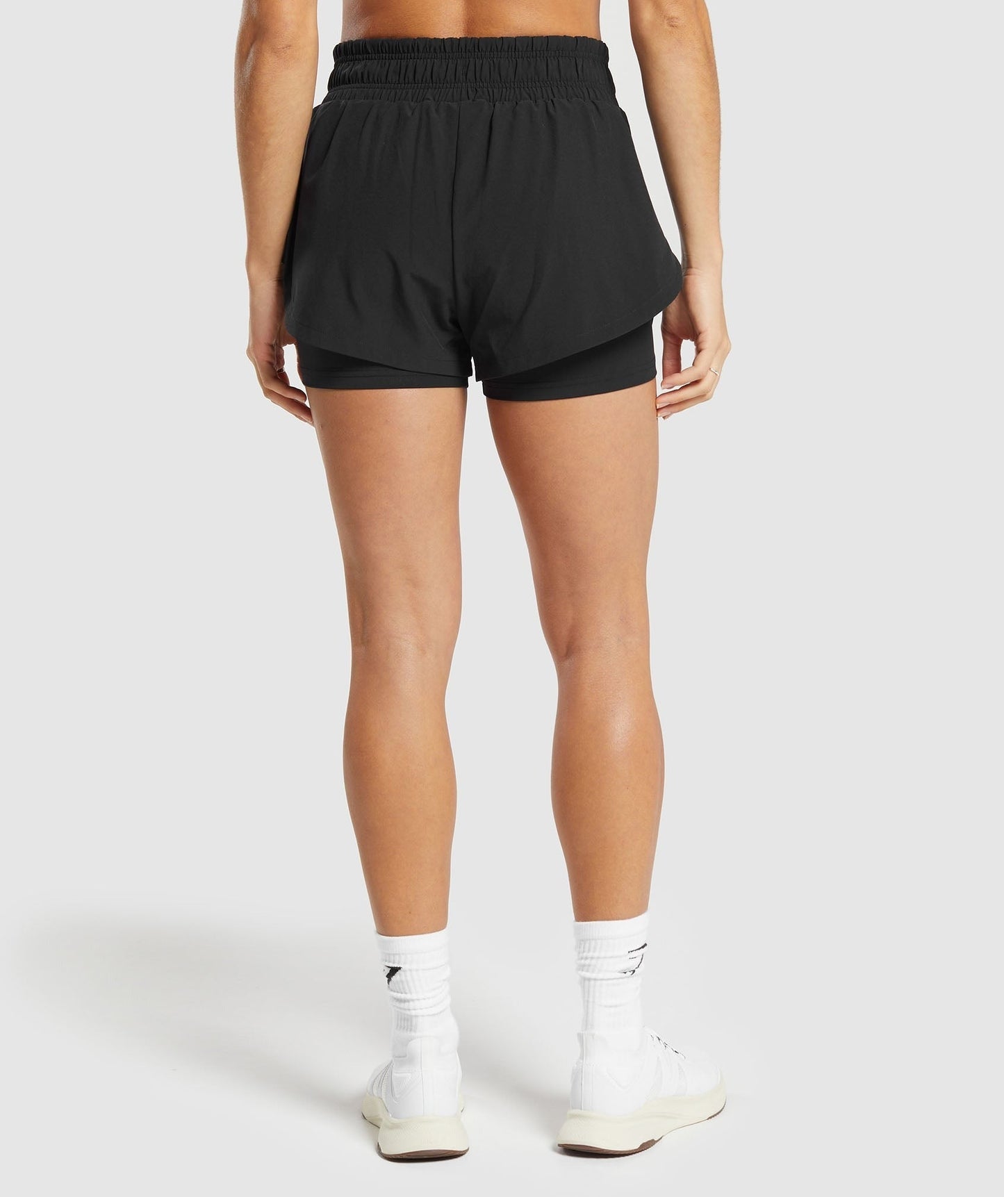 Gymshark Running 2 In 1 Shorts - Black