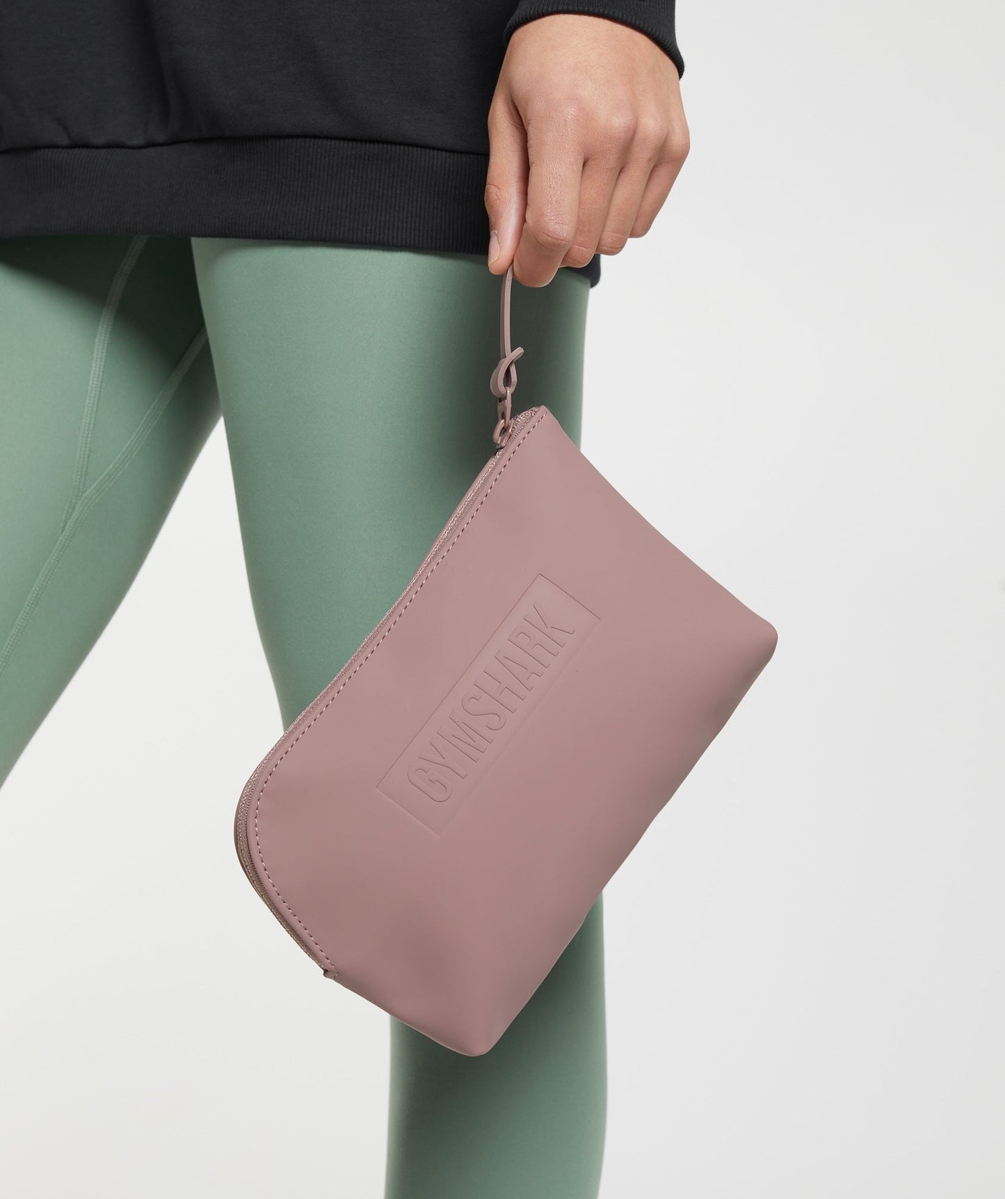 Gymshark Everyday Zip Pouch - Dusty Maroon