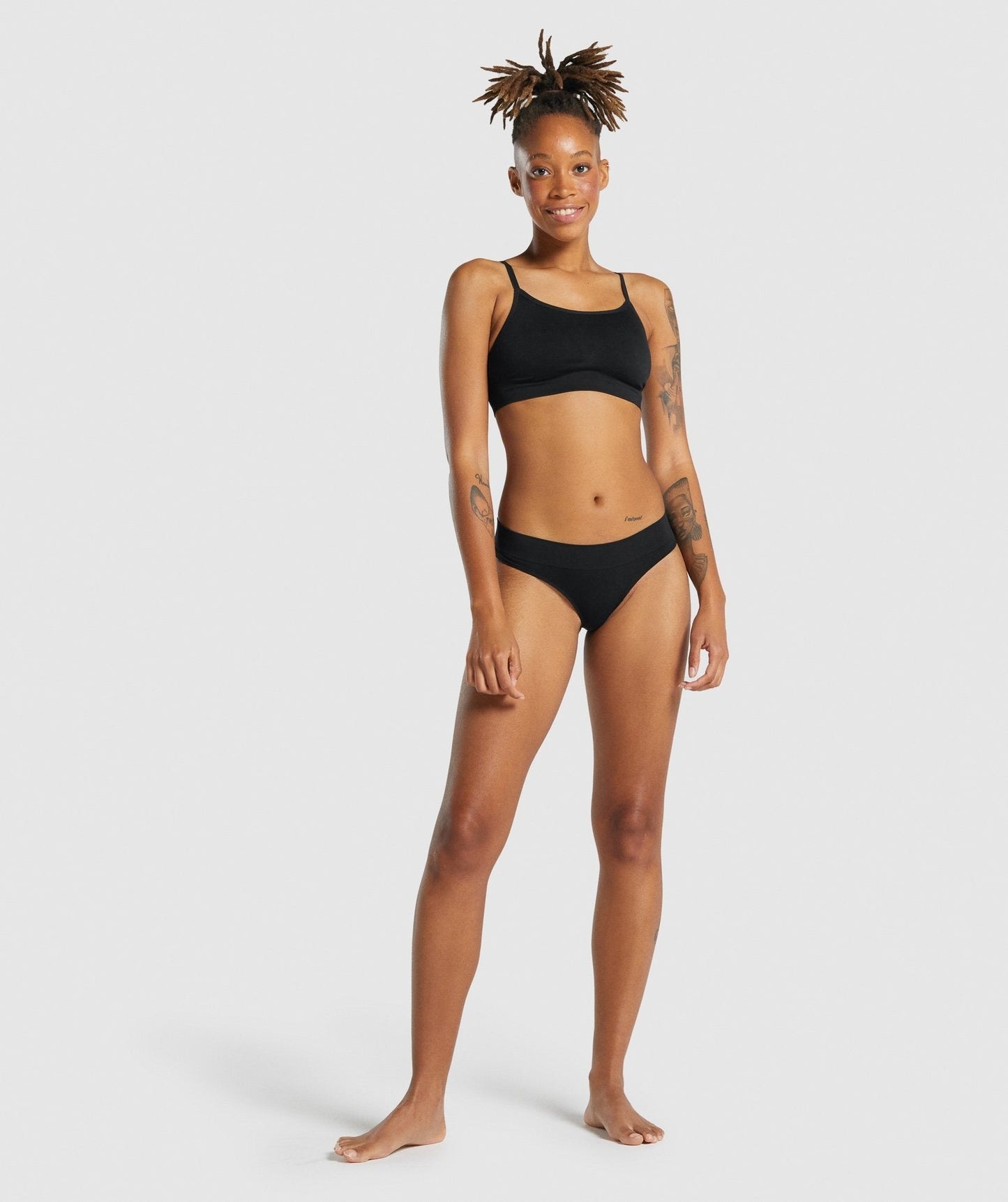 Gymshark Seamless Thong - Black