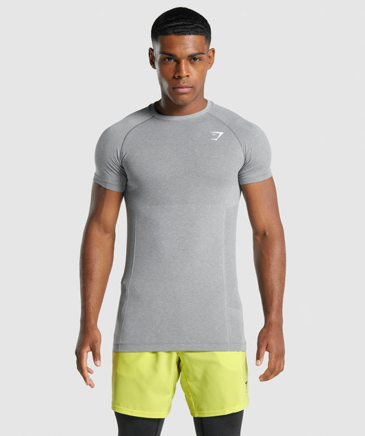 Gymshark Vital Light T-Shirt - Charcoal Marl