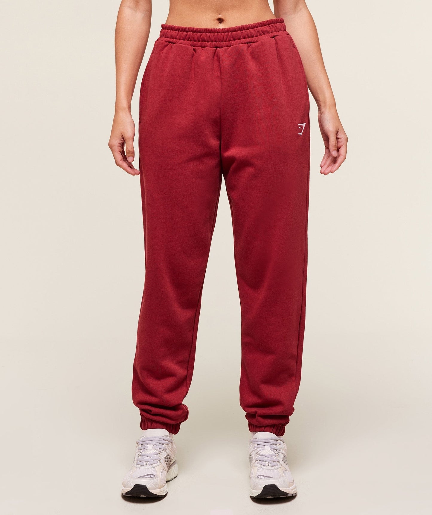 Gymshark Training Regular Fleece Joggers - Athletic Burgundy