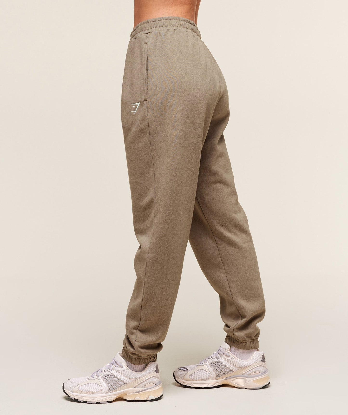 Gymshark Training Regular Fleece Joggers - Lifestyle Brown
