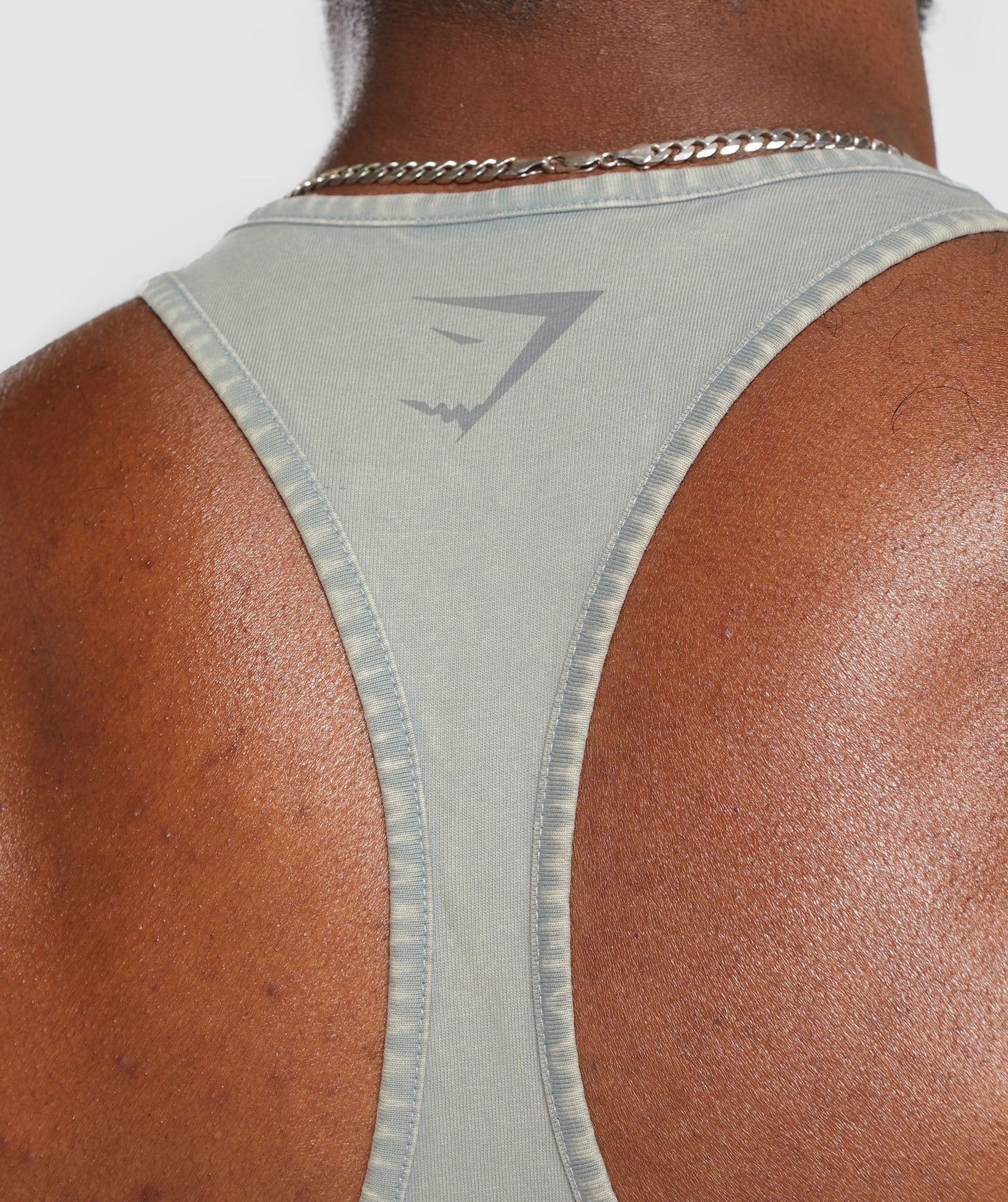 Gymshark Power Washed Stringer - Smokey Grey