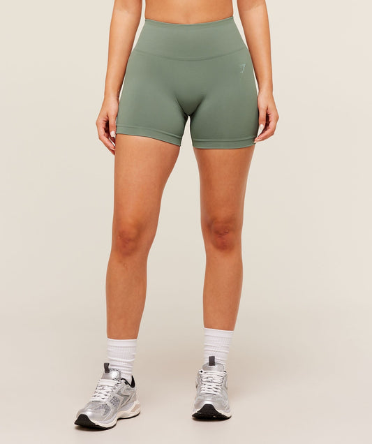 Gymshark Soft Sculpt Shorts - Unit Green