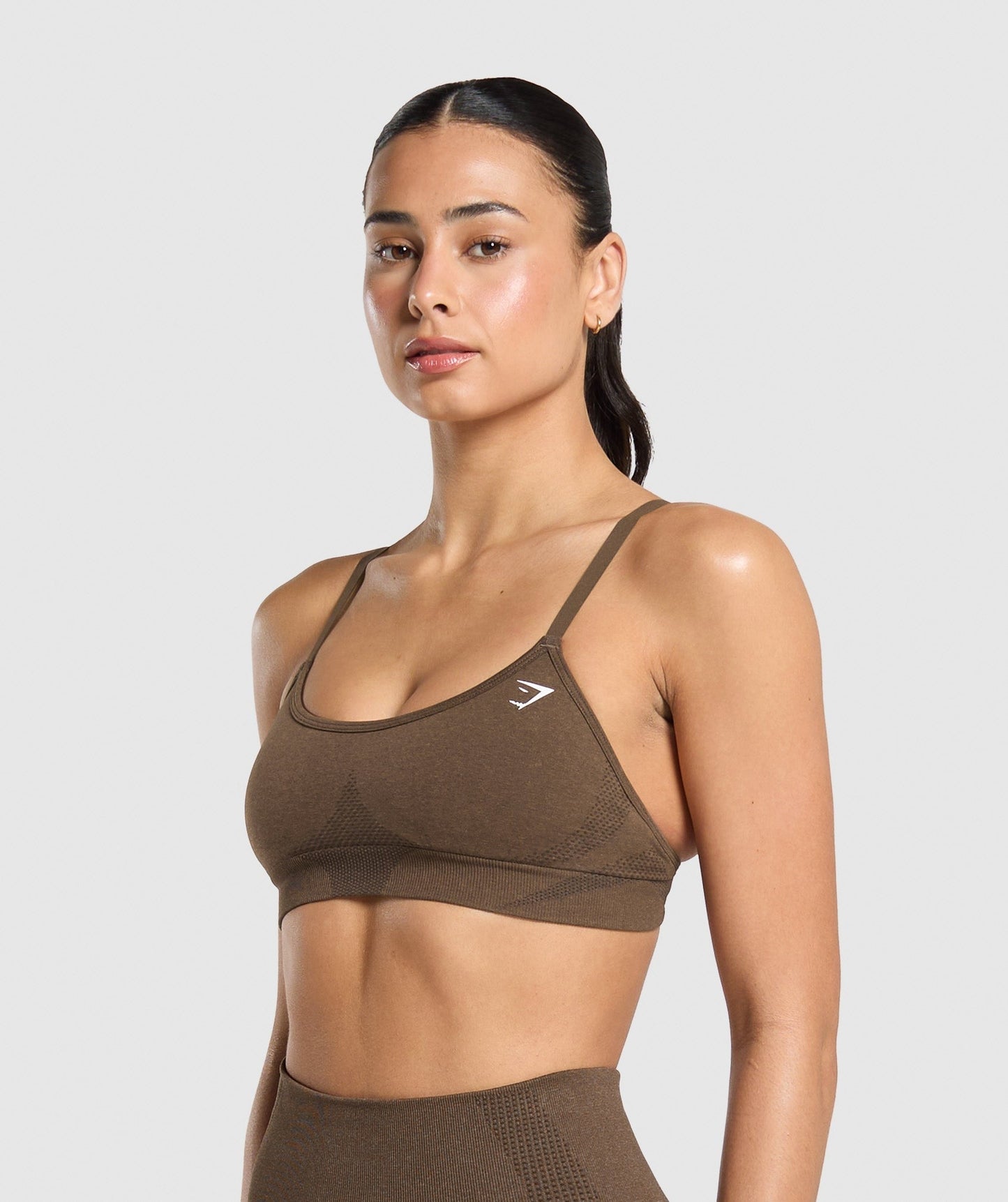 Gymshark Vital Sports Bra - Espresso Marl