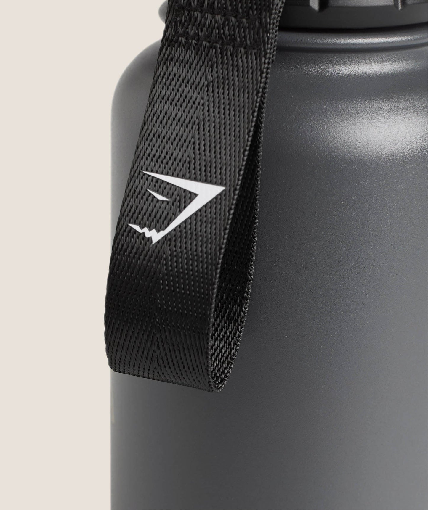 Gymshark Metal Insulated Bottle 1L - Onyx Grey