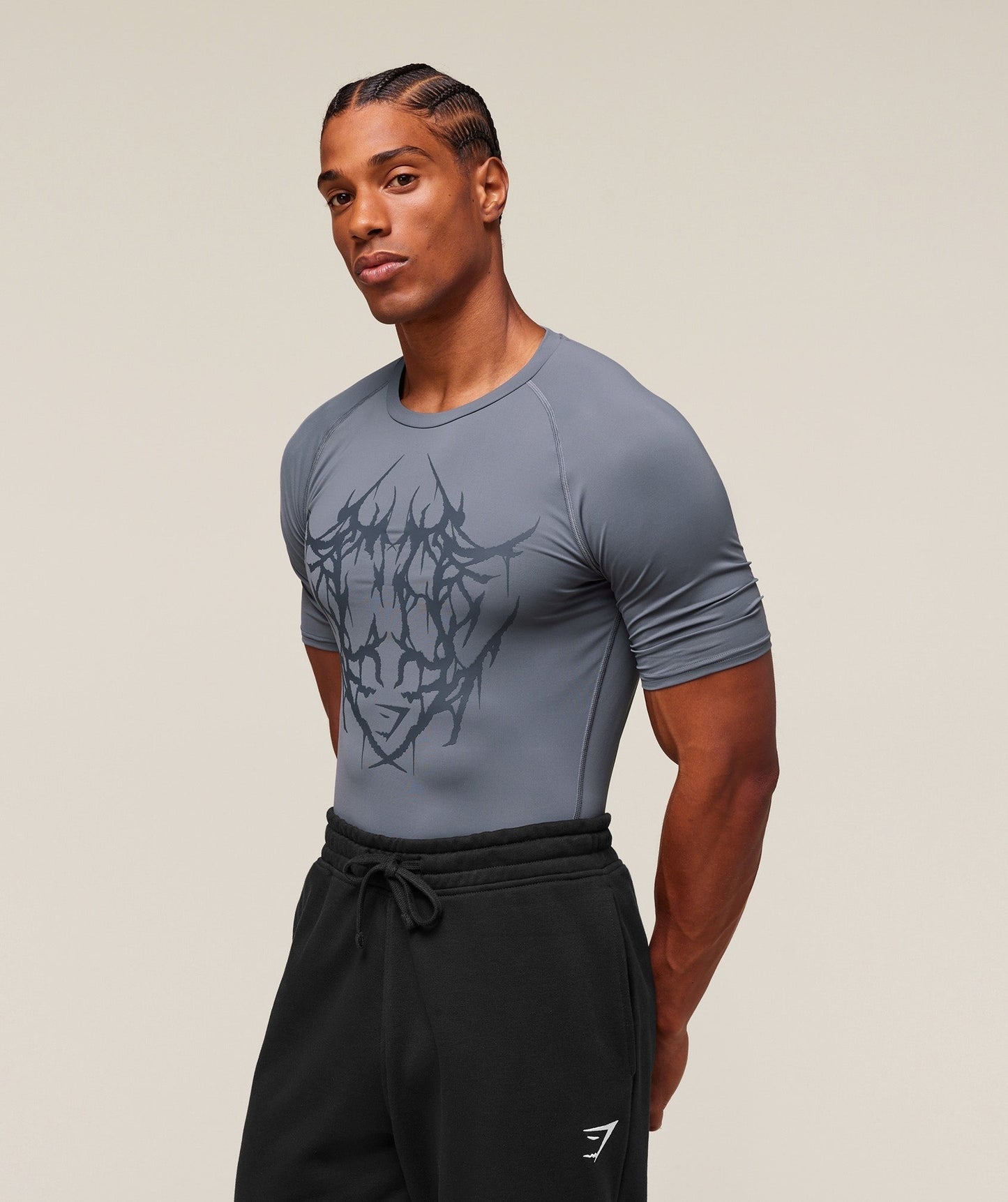 Gymshark Carlos Belcast x Element Baselayer - Iron Blue