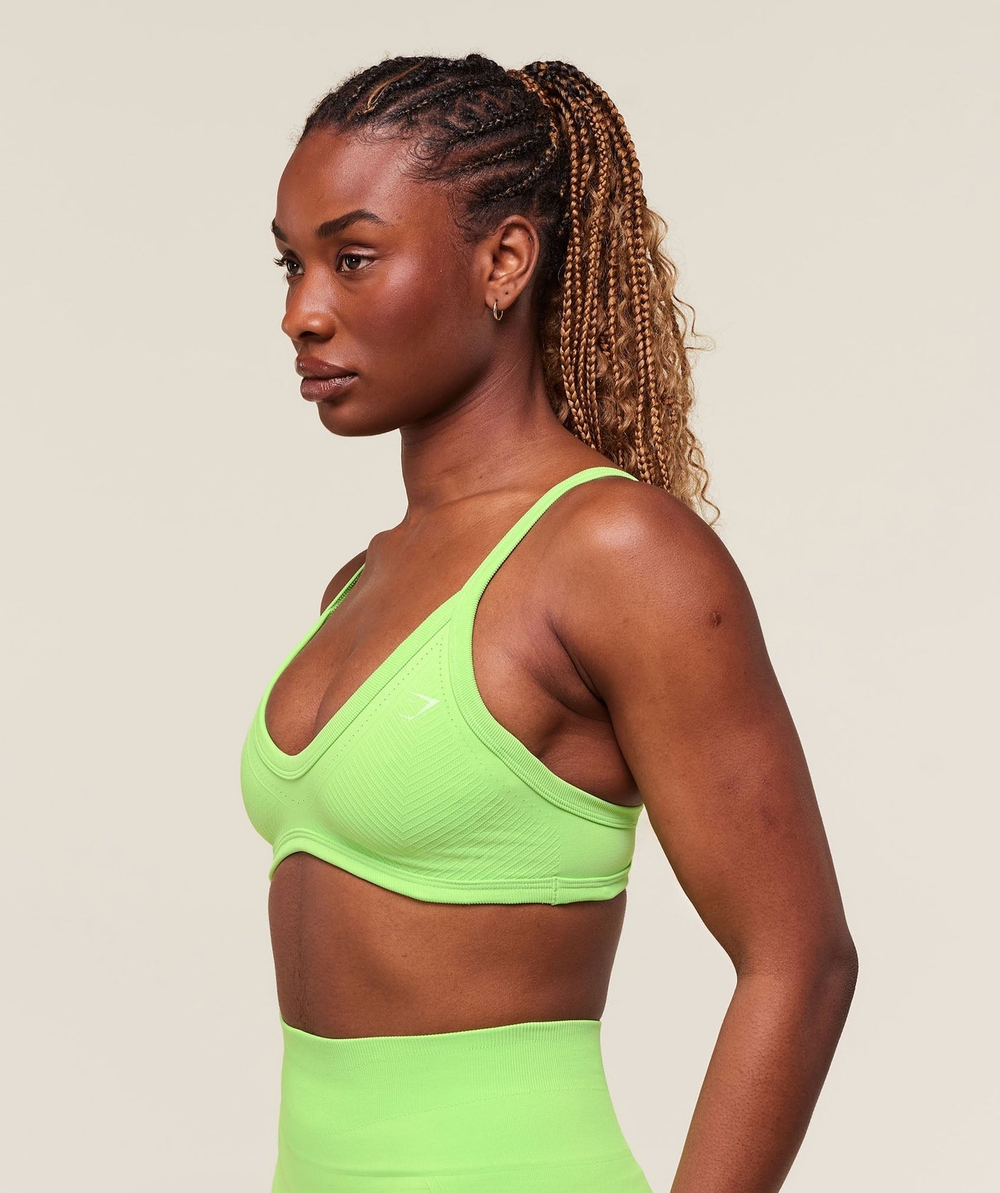 Gymshark Energise Seamless Sports Bra - Energy Gelato Green