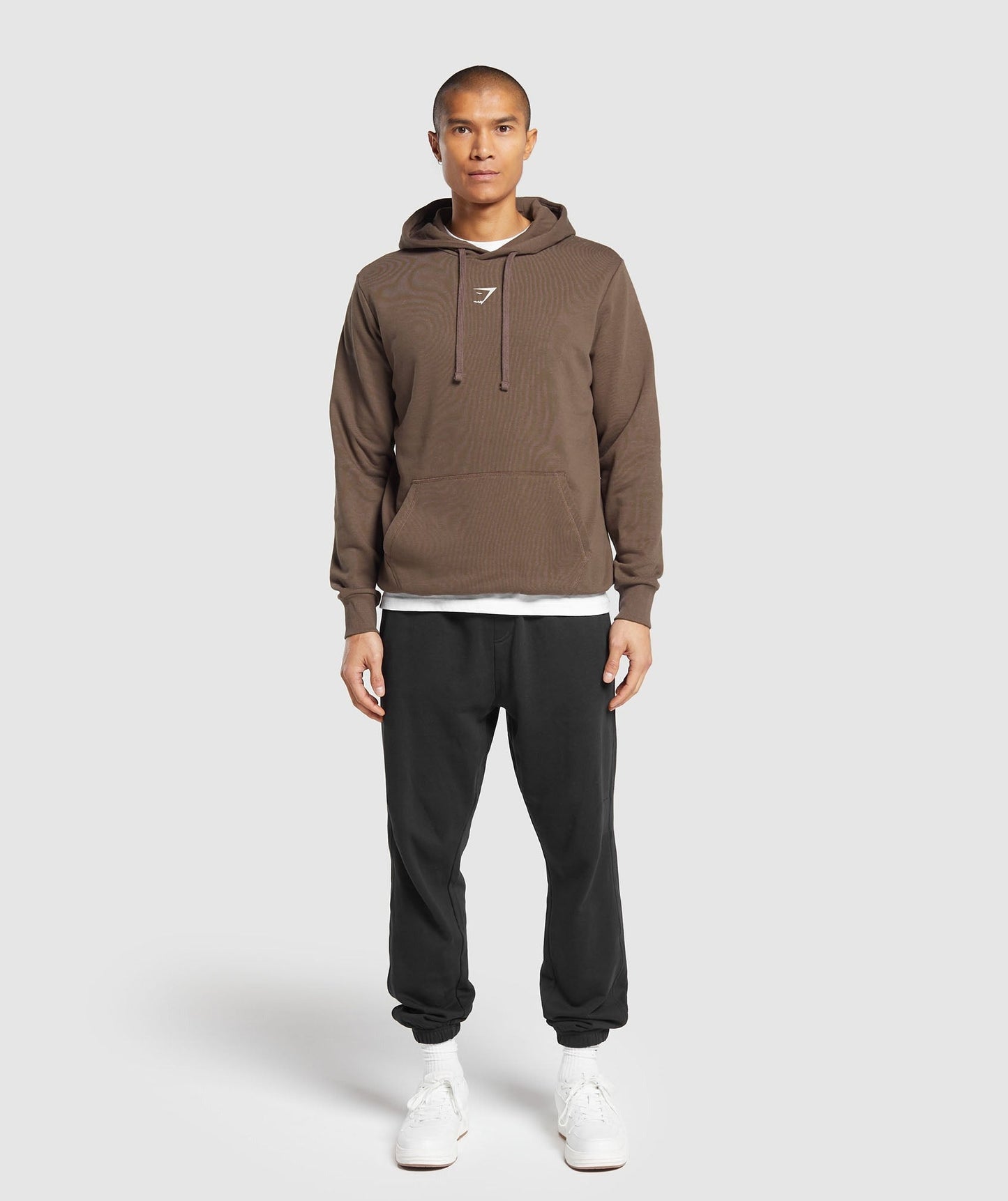 Gymshark Hybrid Wellness Hoodie - Penny Brown