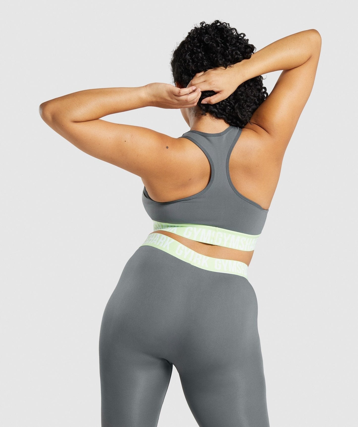 Gymshark Fit Seamless Sports Bra - Charcoal