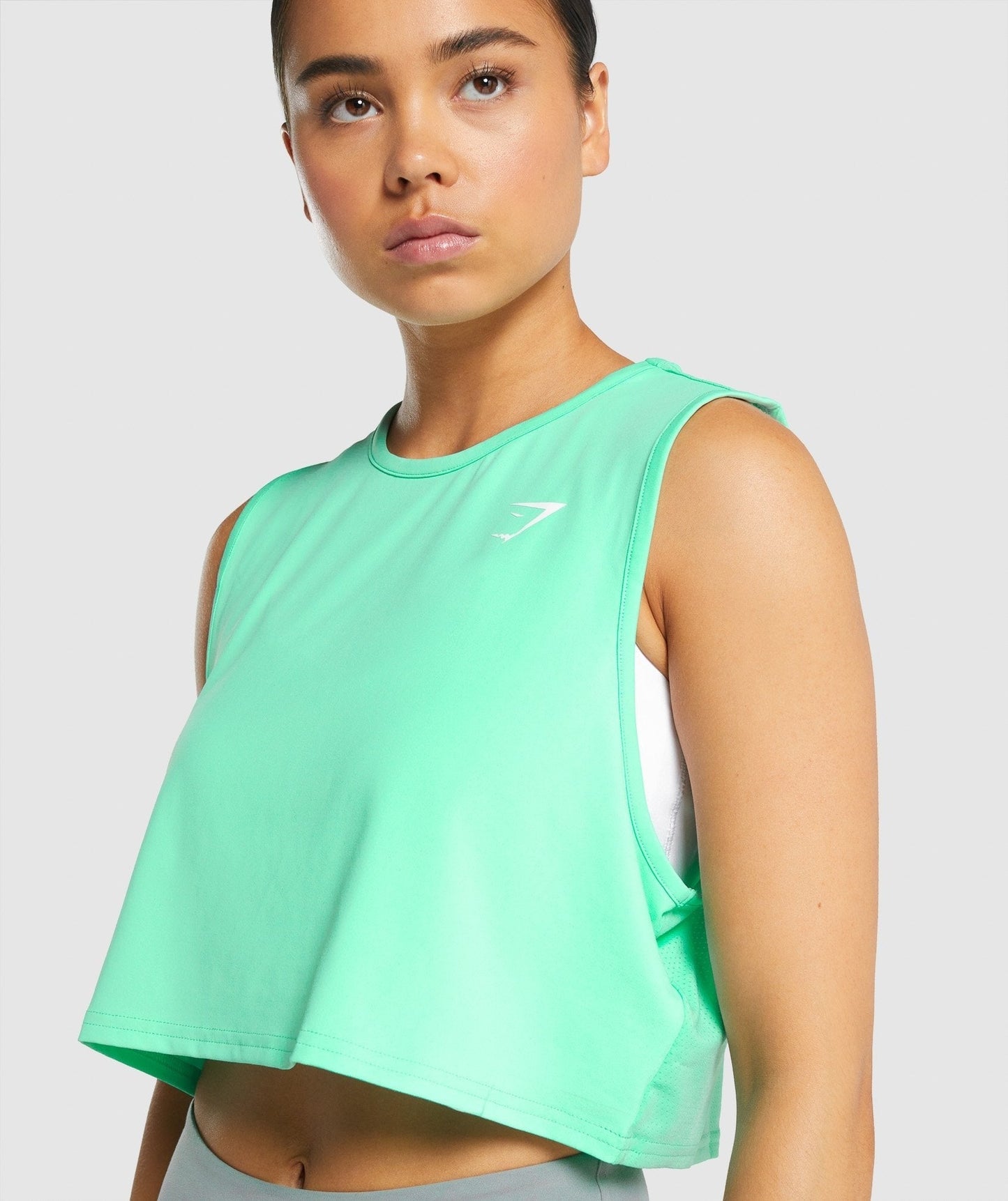 Gymshark Training Crop Tank - Turquoise