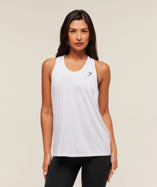 Gymshark Training Vest - White