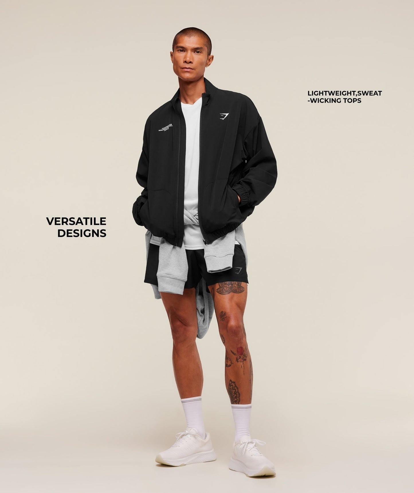 Gymshark Conditioning Club Track Jacket - Black