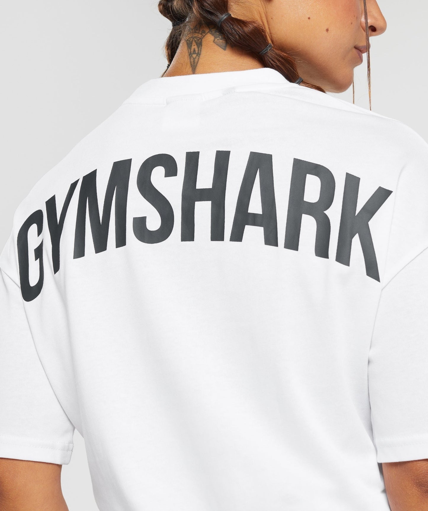 Gymshark GS Power Oversized T-Shirt - White