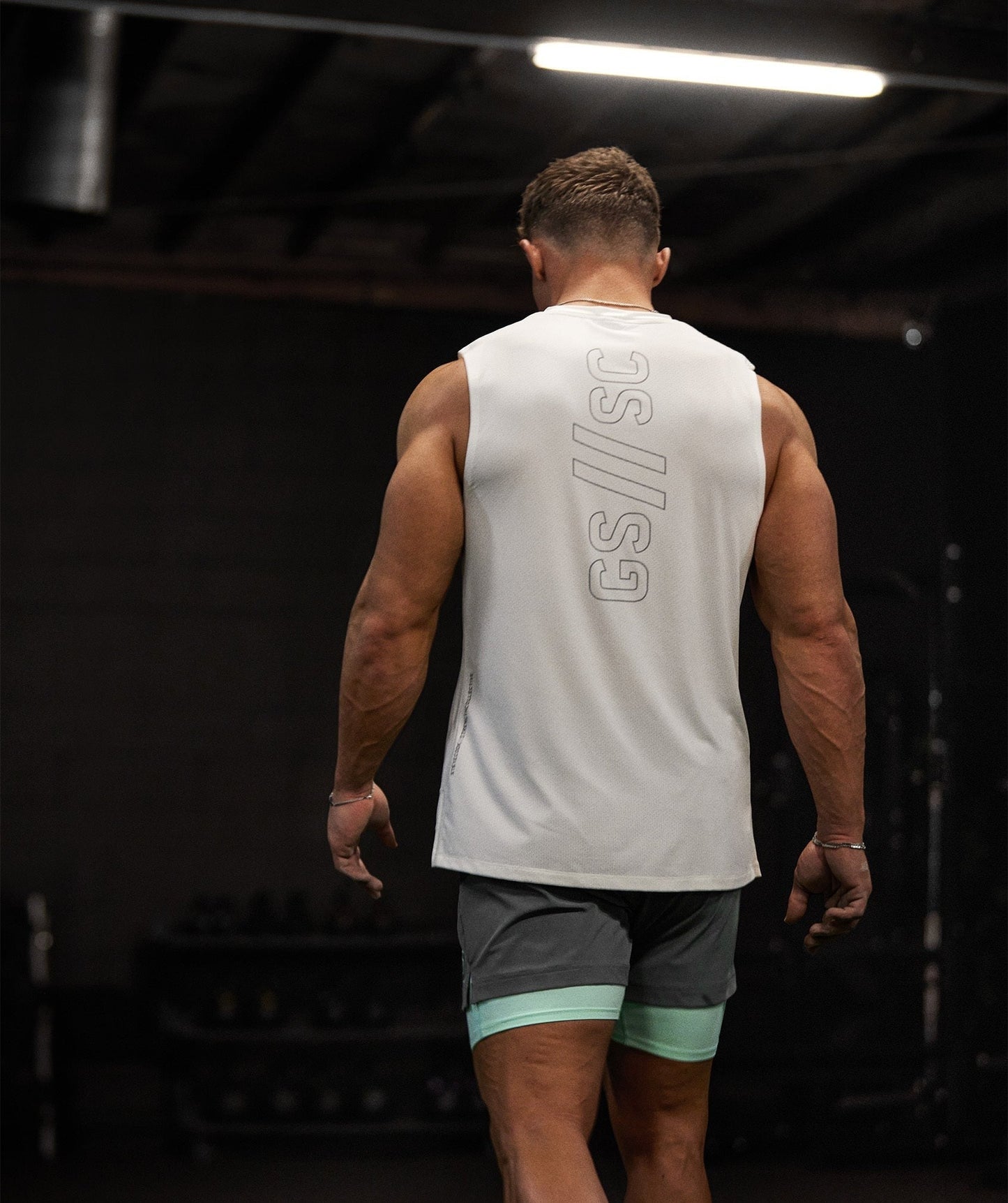 Gymshark //Steve Cook Tank - Off White