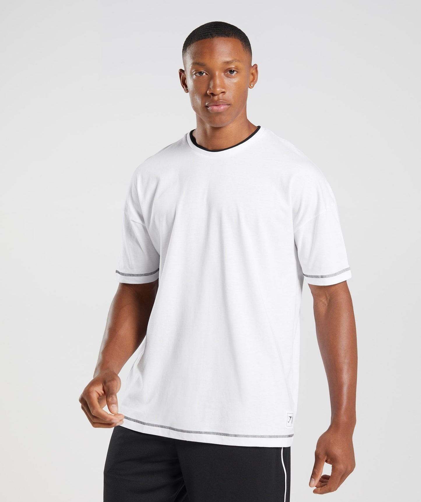 Gymshark Recess T-Shirt - White/Black