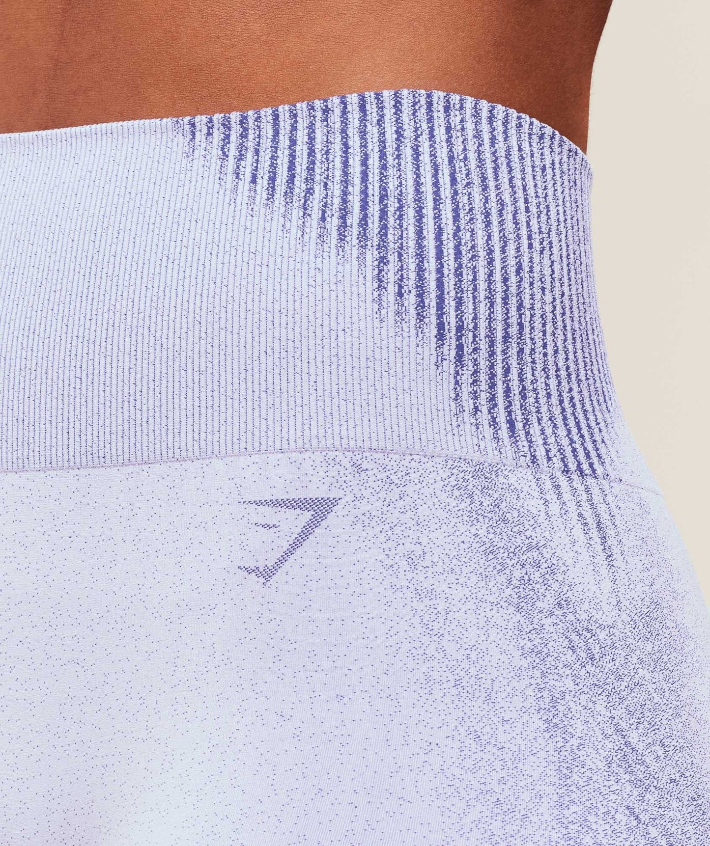Gymshark Diffuse Seamless Leggings - Fresh Lilac/Cobalt Purple