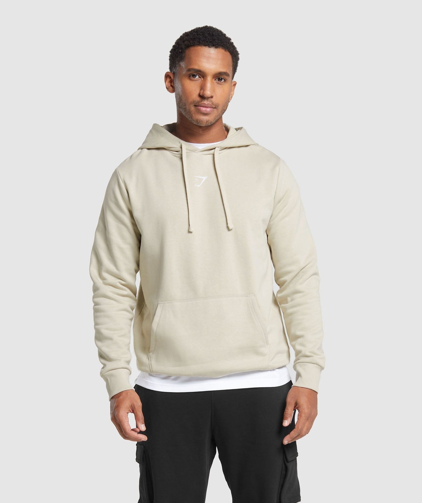 Gymshark Hybrid Wellness Hoodie - Pebble Grey