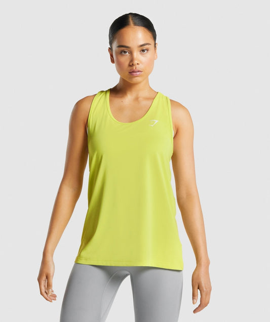 Gymshark Training Vest - Yellow