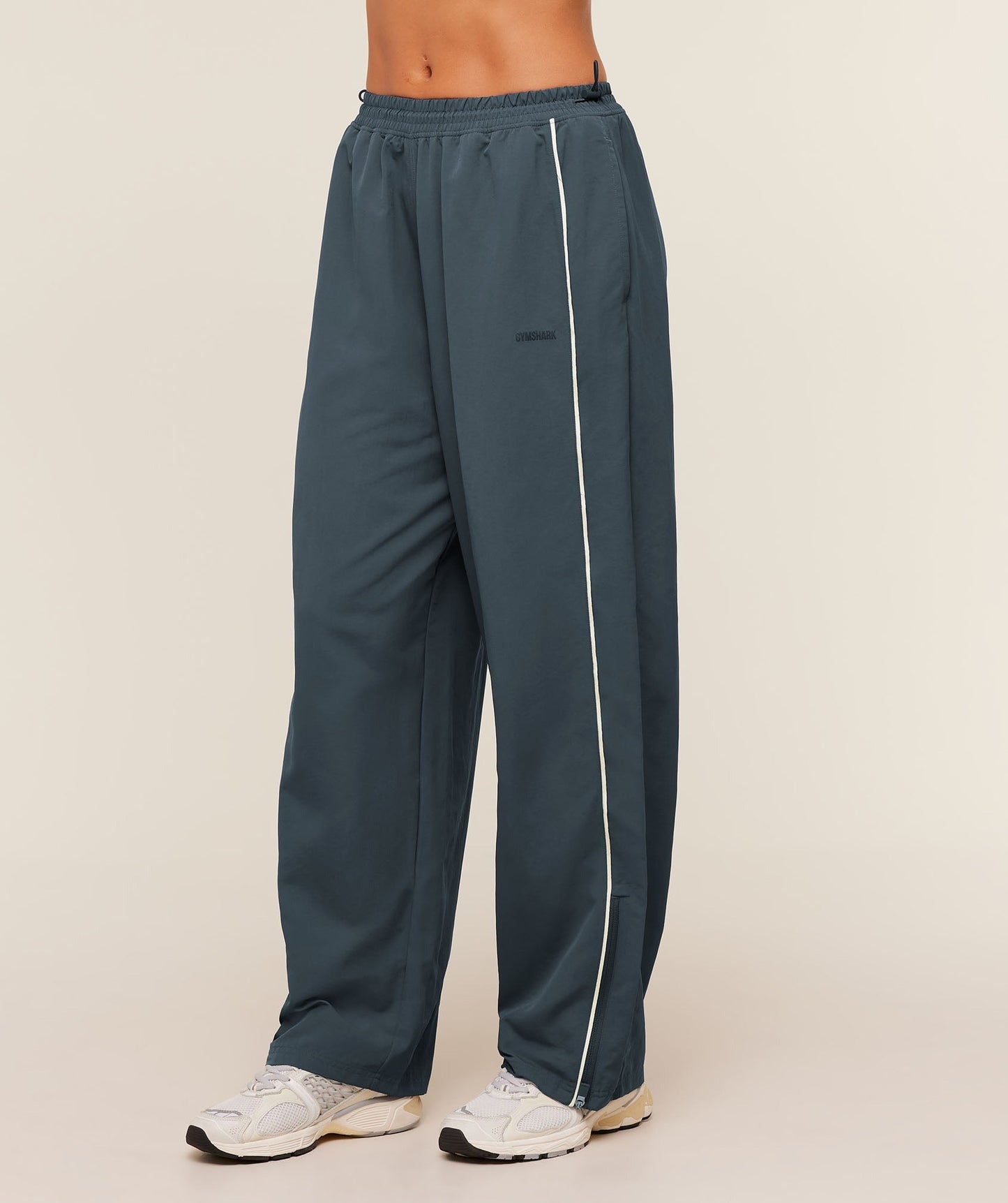 Gymshark To From Pants - Stealth Blue/Soft White