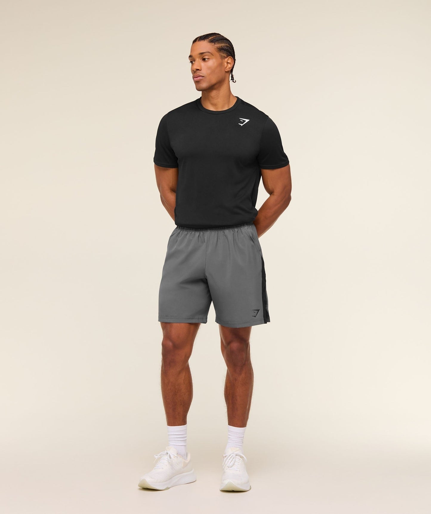 Gymshark Sport 7" Shorts - Dark Grey/Black