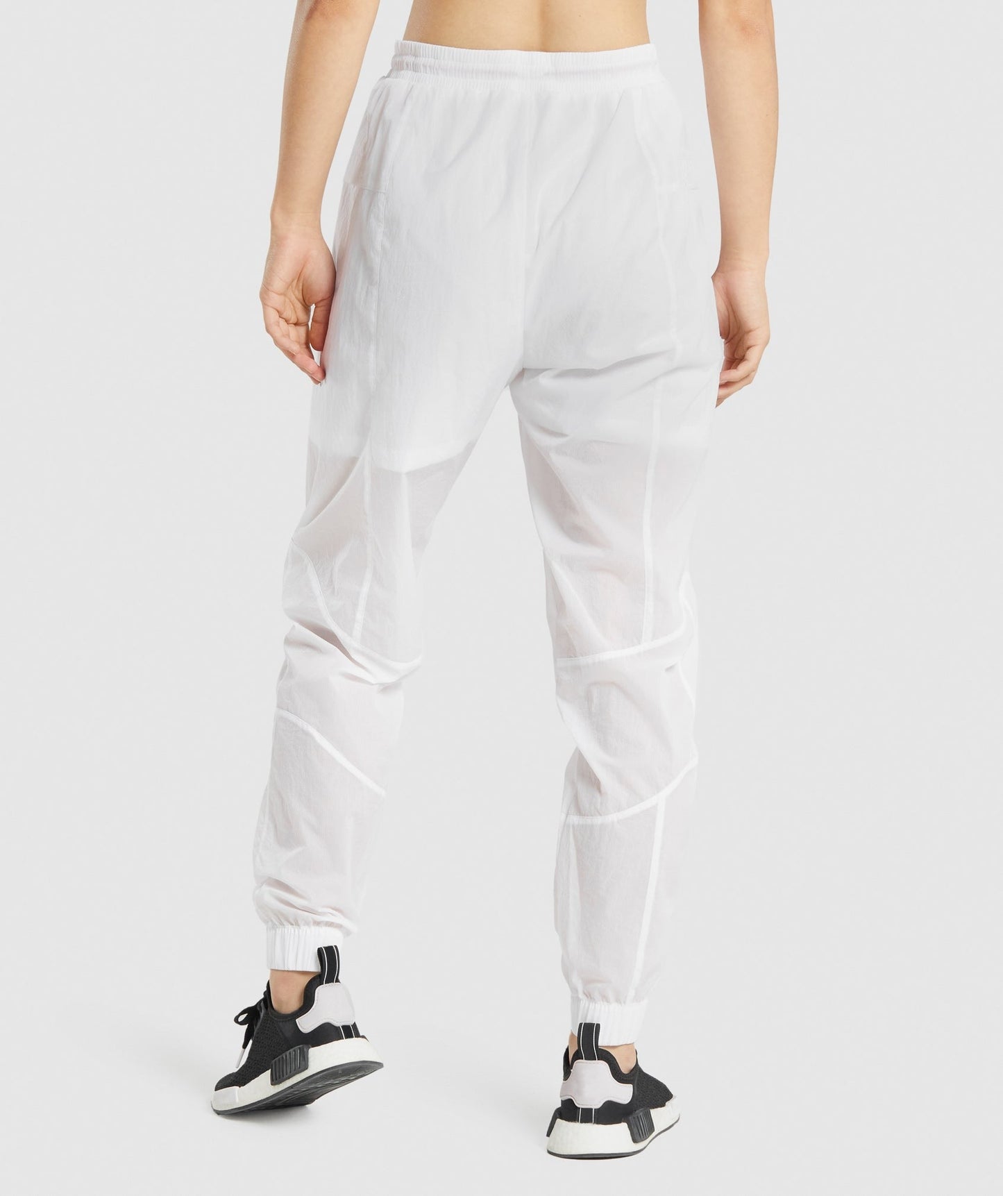 Gymshark Pulse Woven Joggers - White