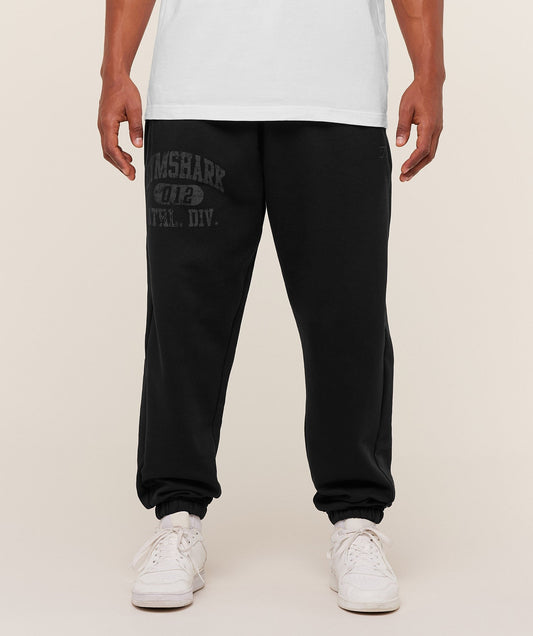 Gymshark Athletic Division Graphic Joggers - GS Black