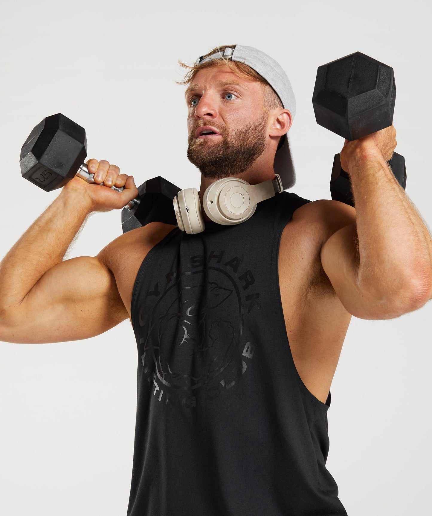 Gymshark Legacy Drop Arm Tank - Black