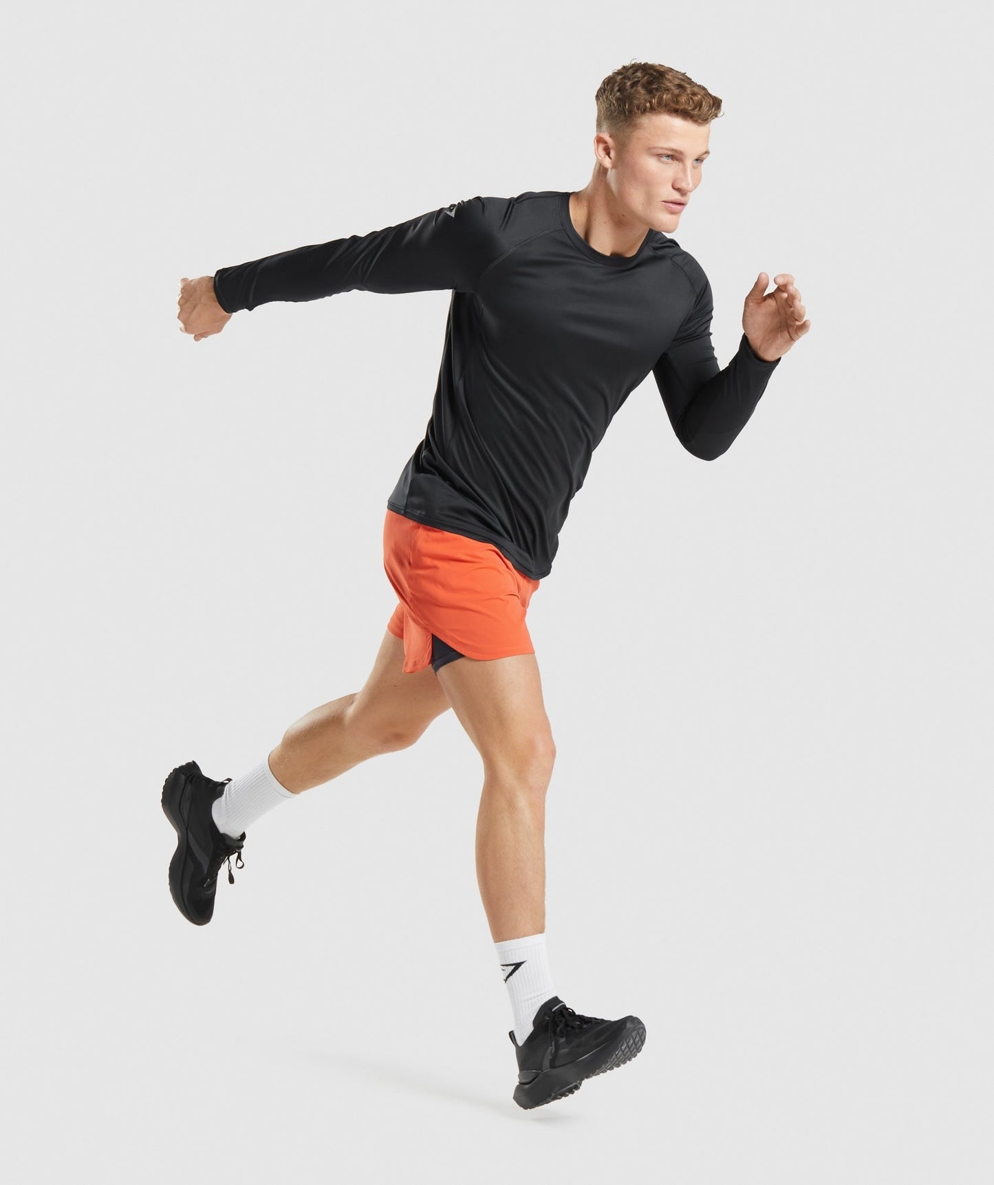 Gymshark Speed Evolve Long Sleeve T-Shirt - Black