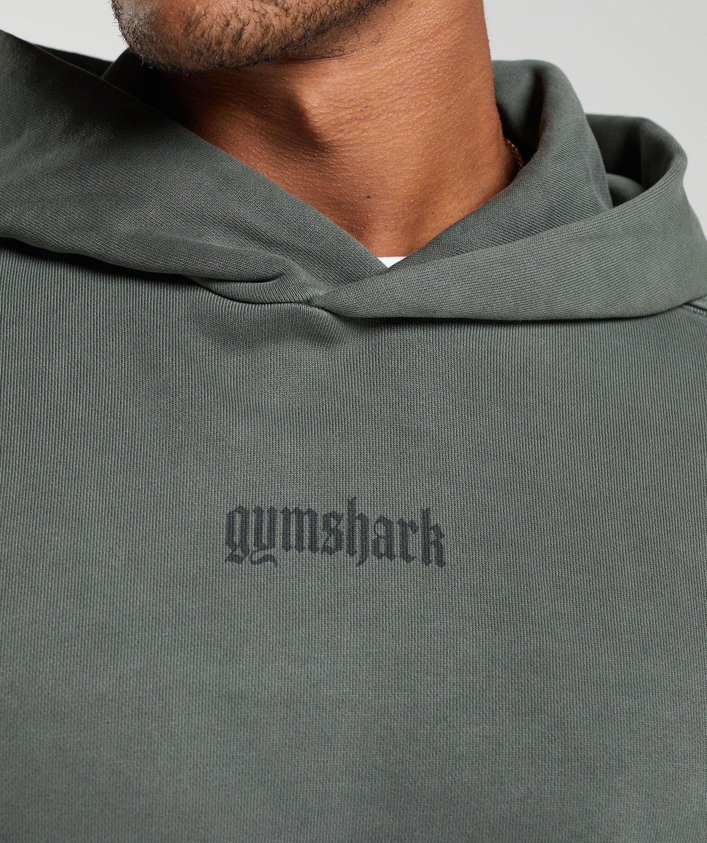 Gymshark Heavyweight Hoodie - Deep Olive Green