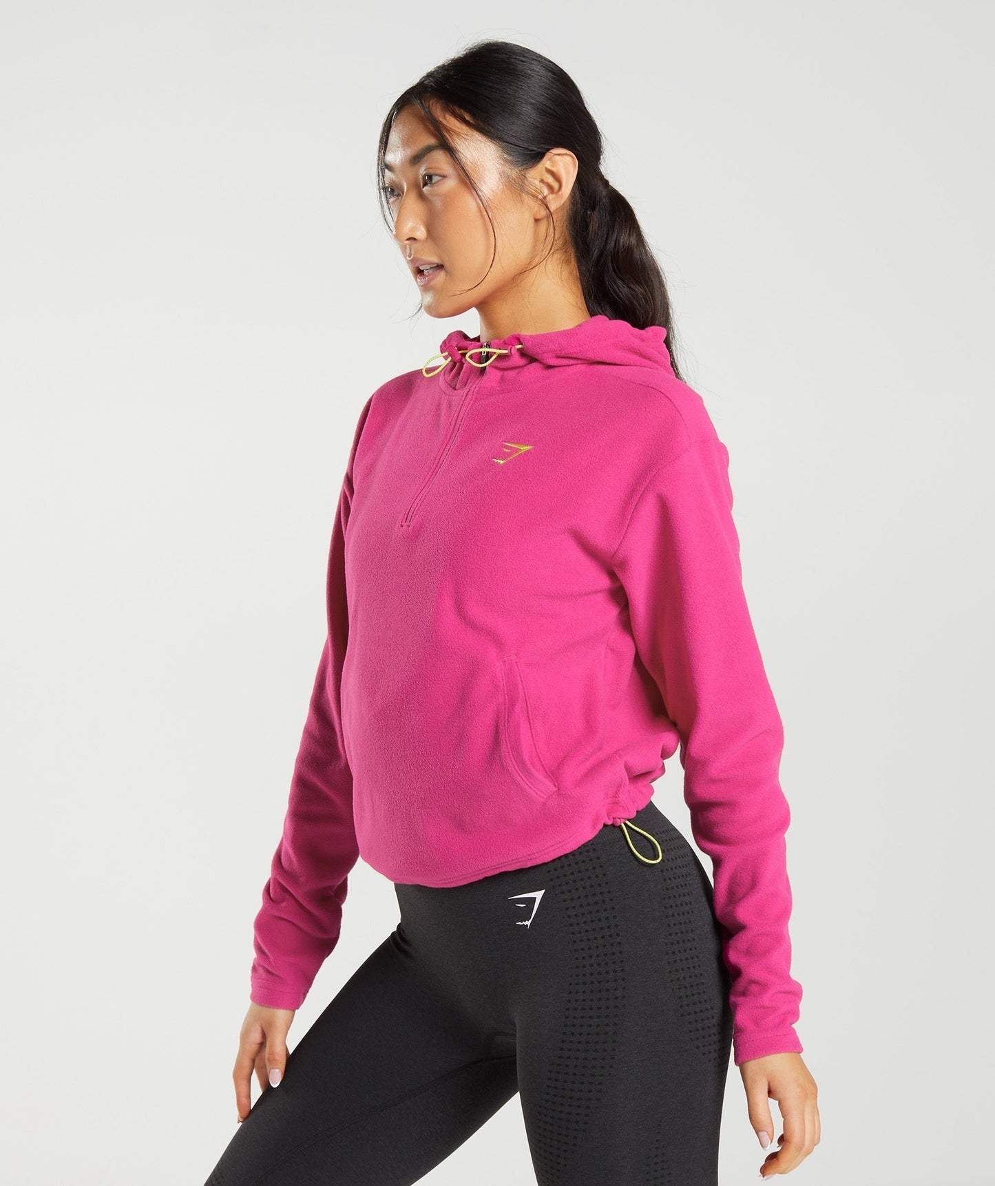 Gymshark Training Fleece 1/4 Zip - Magenta Pink